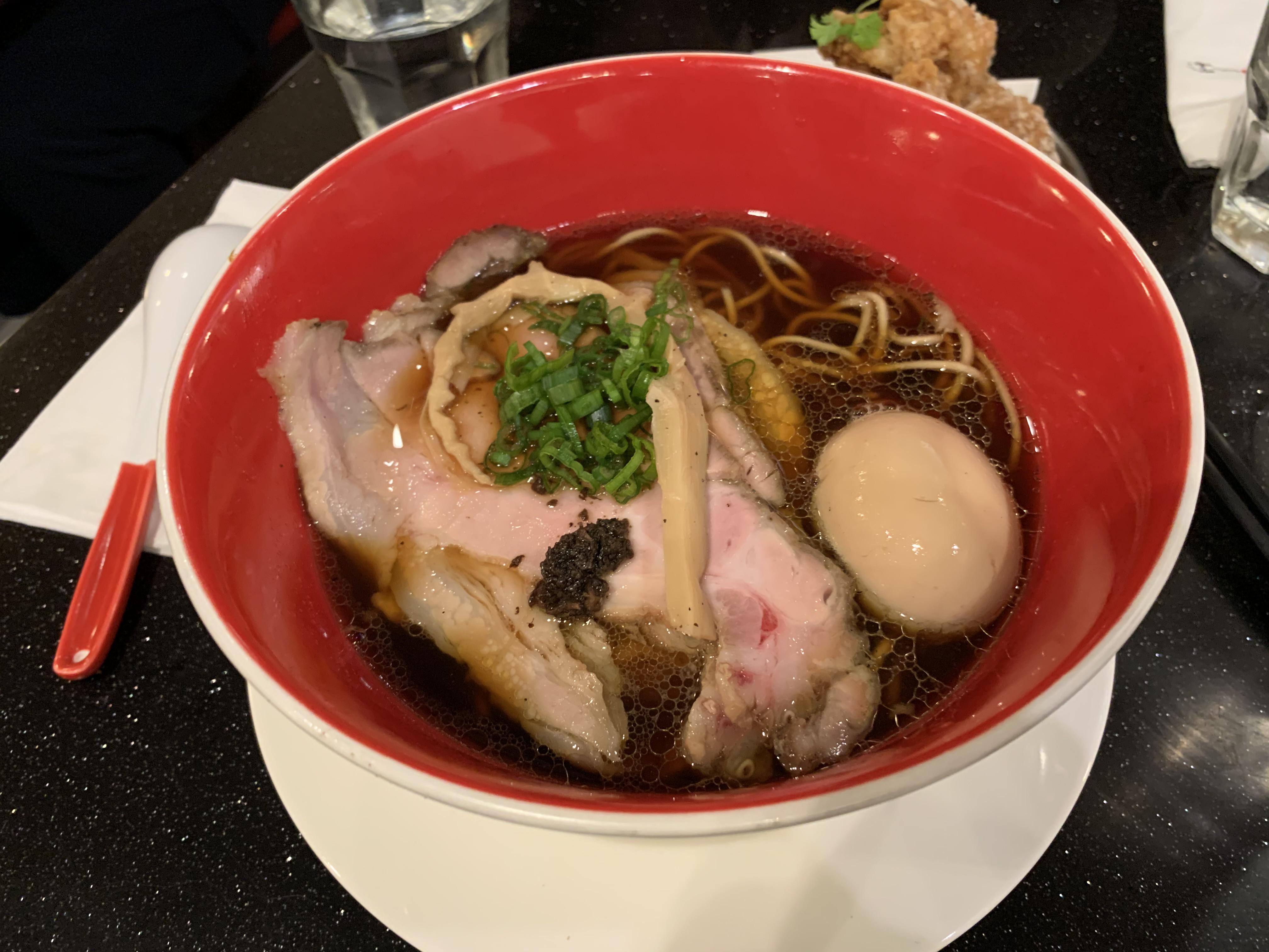Tsuta Japanese soba noodles. Shoyu. San Francisco, Ca r/ramen