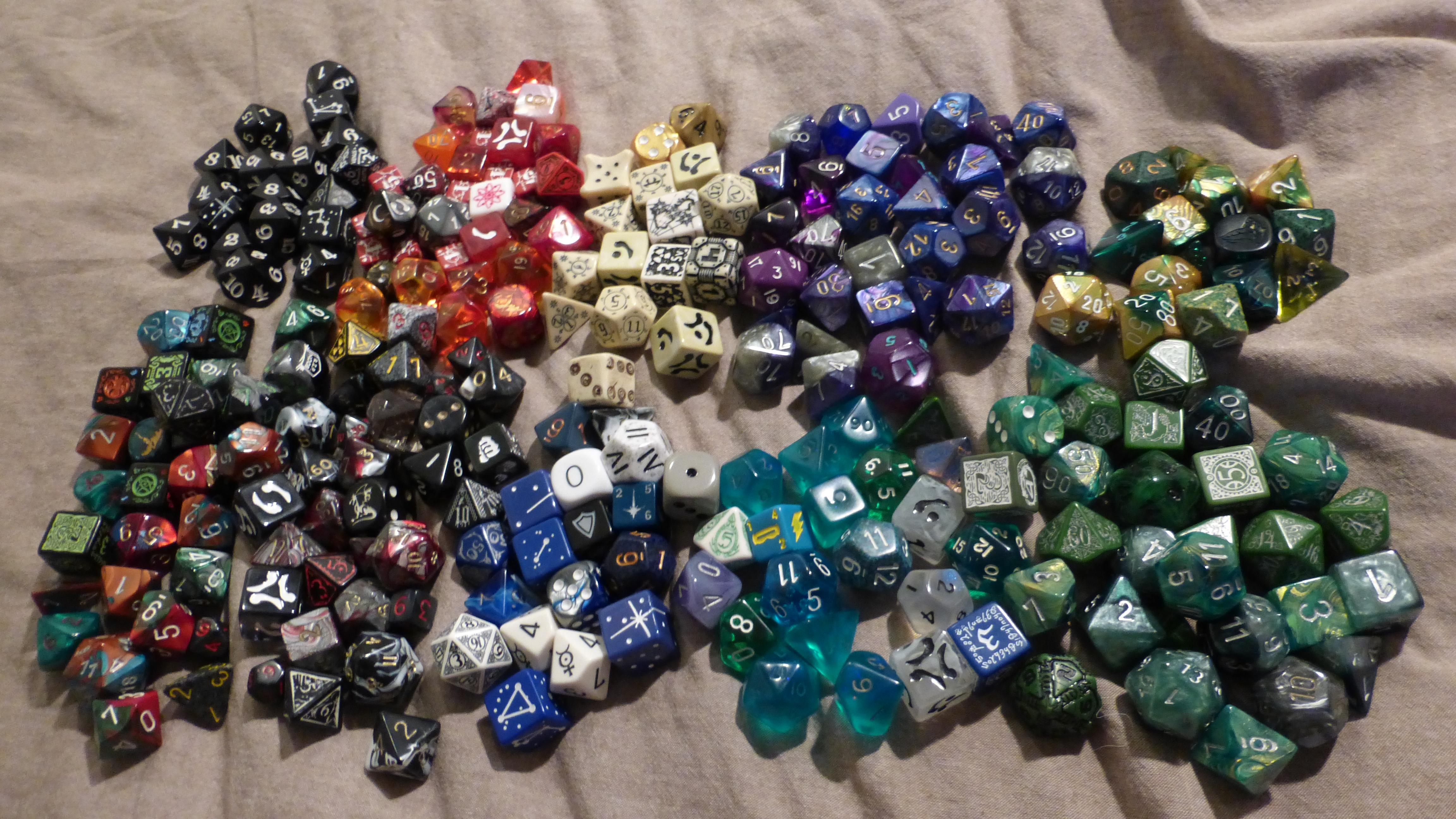 Most of my dice collection ! r/dice