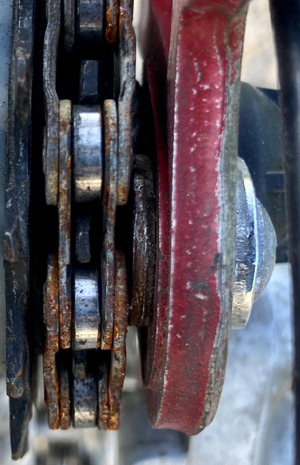 How do I fix this chain rub? Bike will be eventually be completely