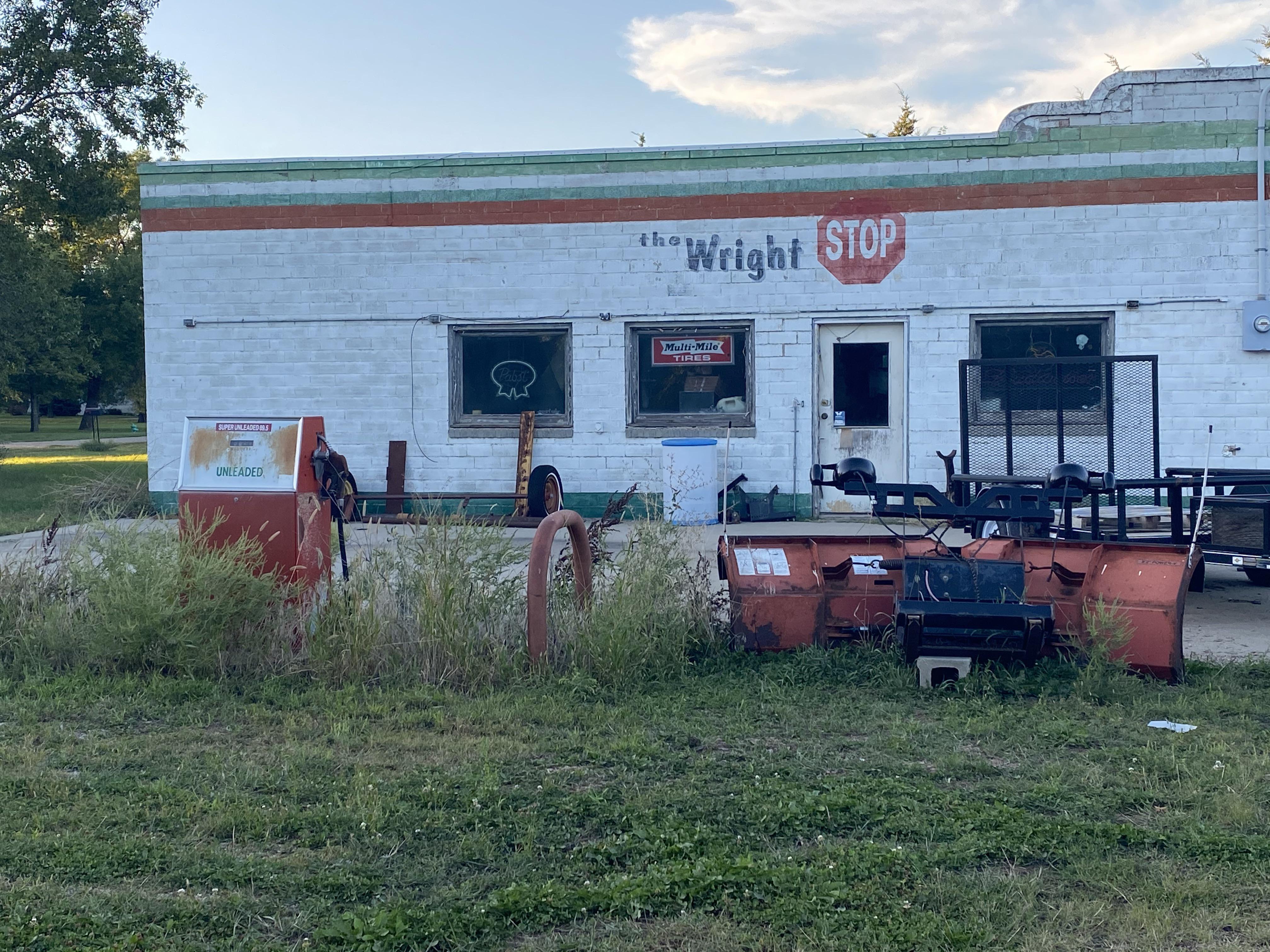 Not sure if this counts as abandoned as the owner uses the building for