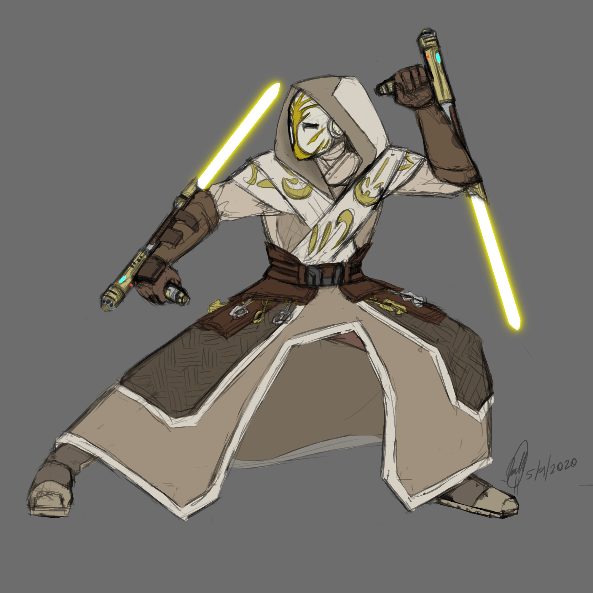 Star Wars The Clone Wars Jedi Temple Guard