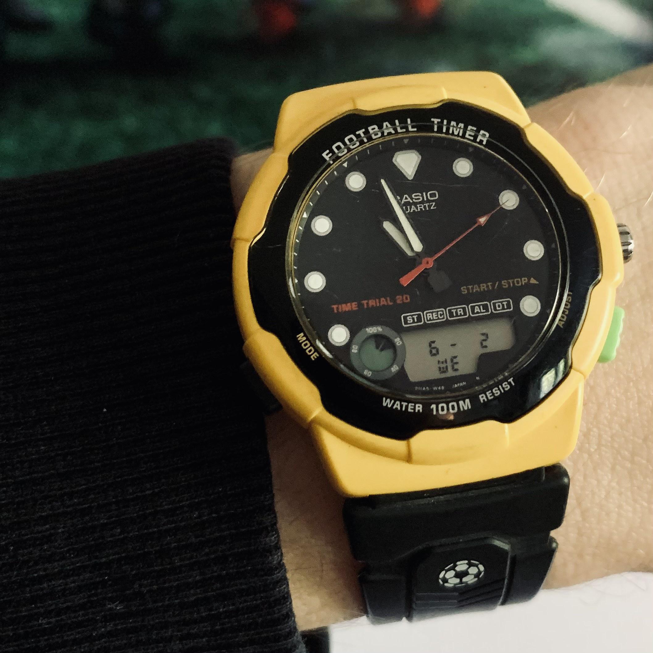 Casio FBT10W Football Timer r/casio