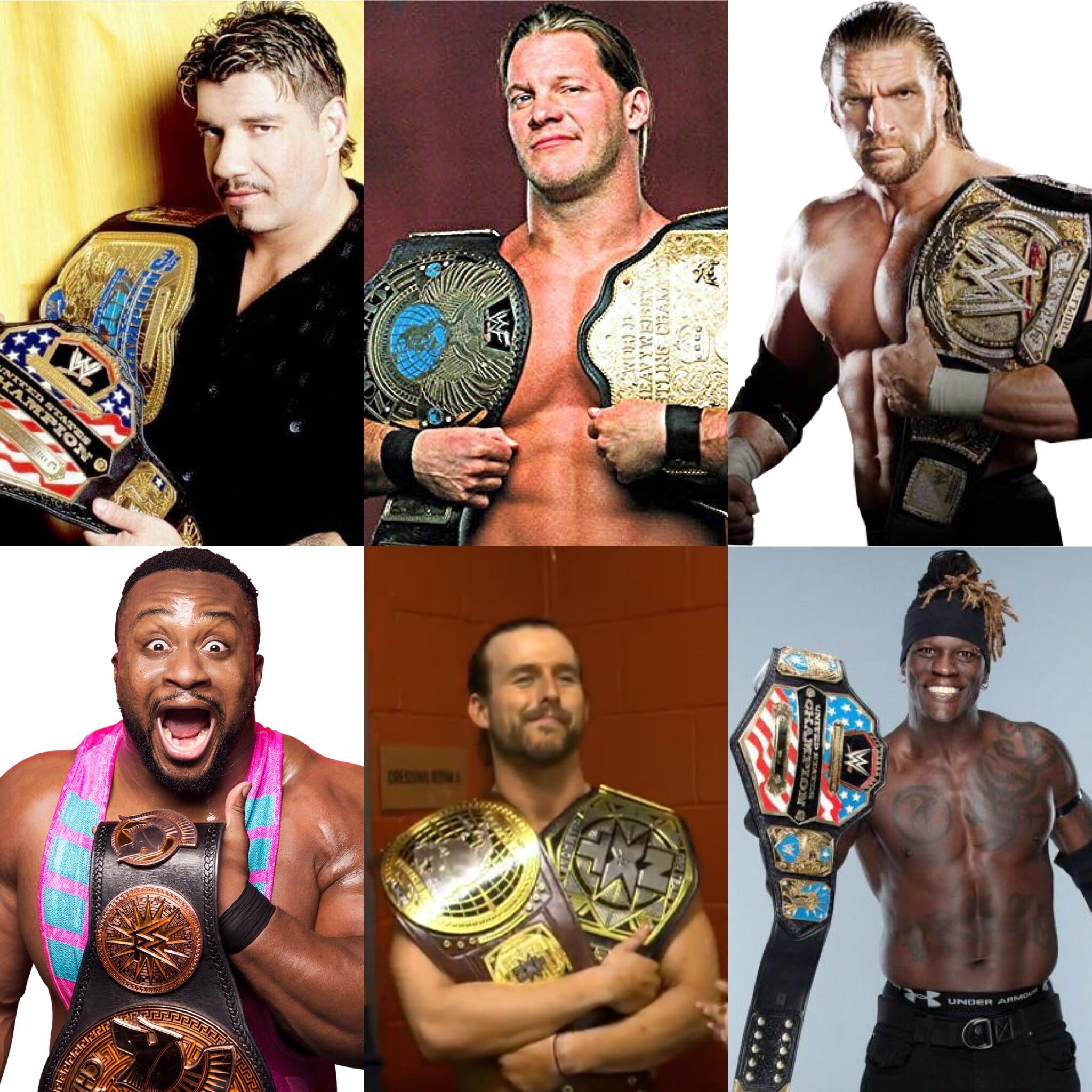 Every WWE wrestler to win two championship matches in the same night. SquaredCircle