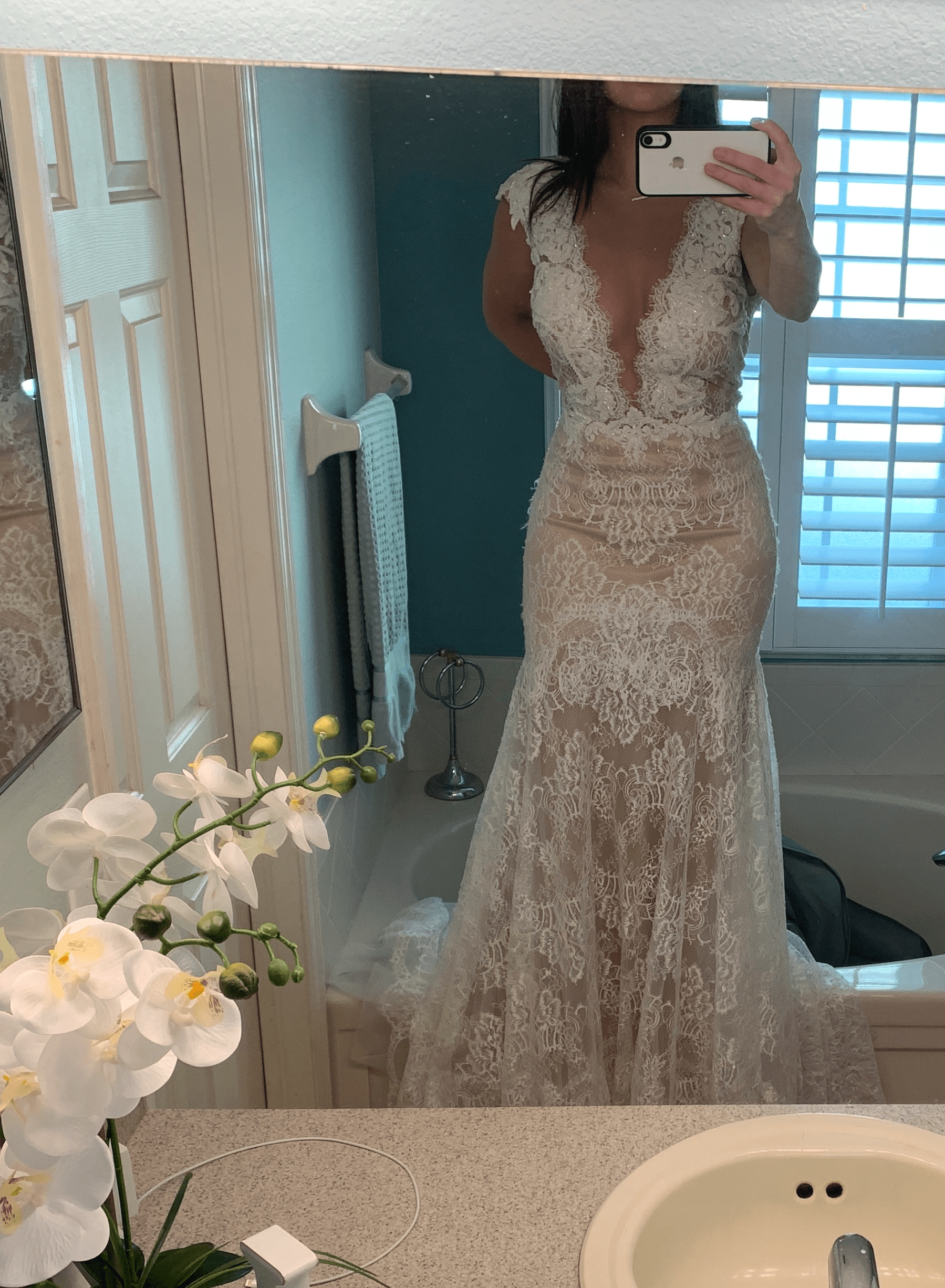 Fell in love with my dress, then had second thoughts and was about to