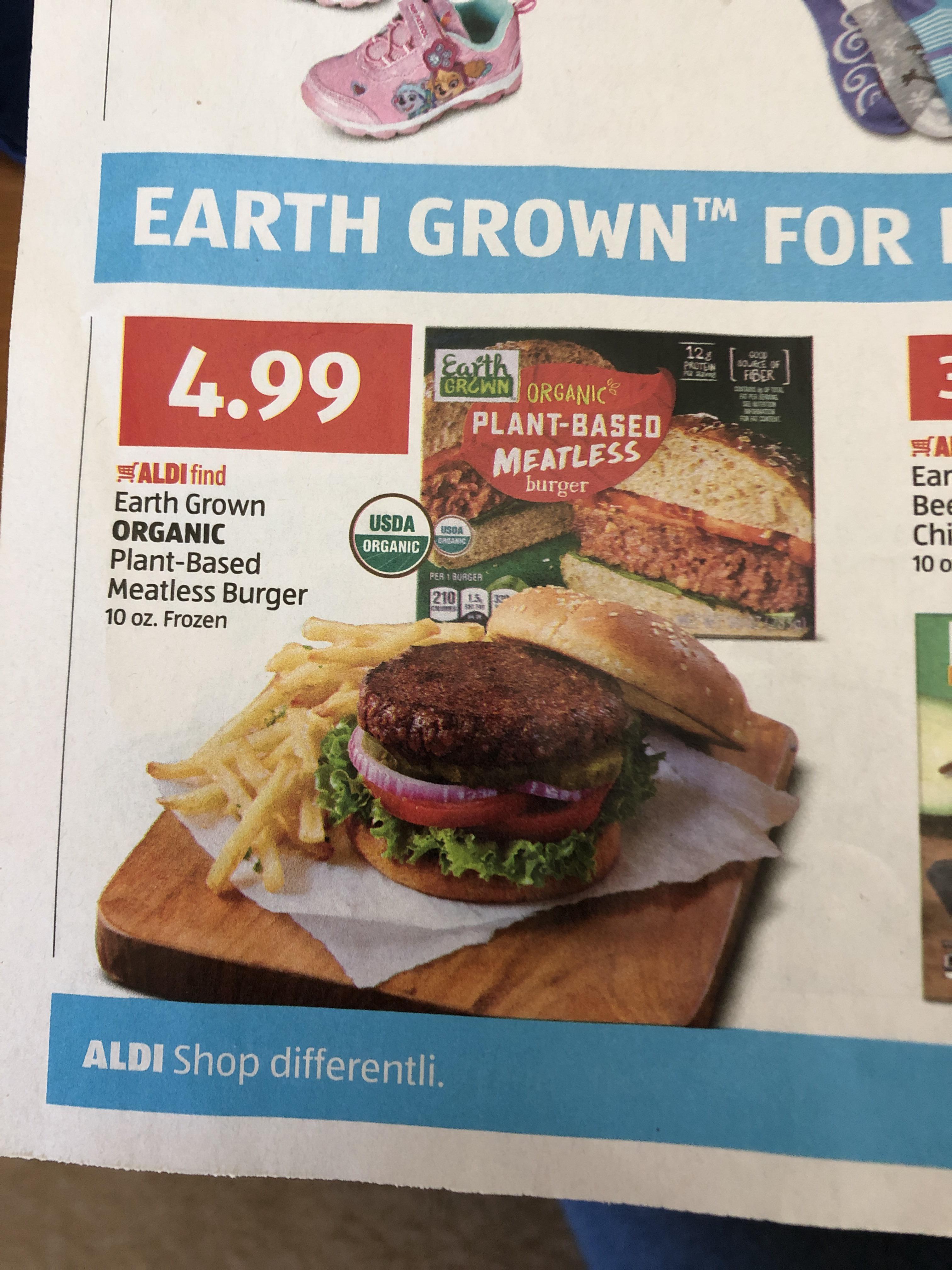 Has anyone tried these new Aldi plant based burgers? Thinking of buying