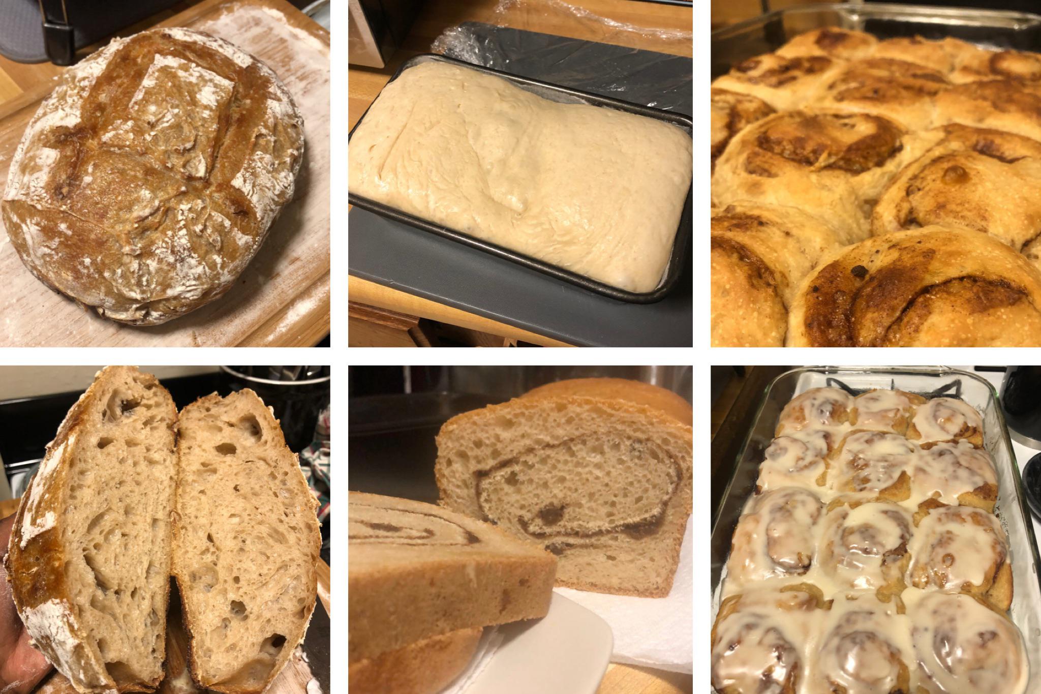 3 breads in 3 days my first dip, er...dive, into the world of sourdough r/Sourdough