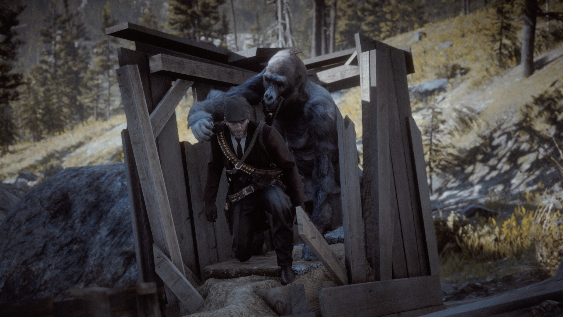 Finally had time to play RDR2 during quarantine times. The story gets rough now, but at least I