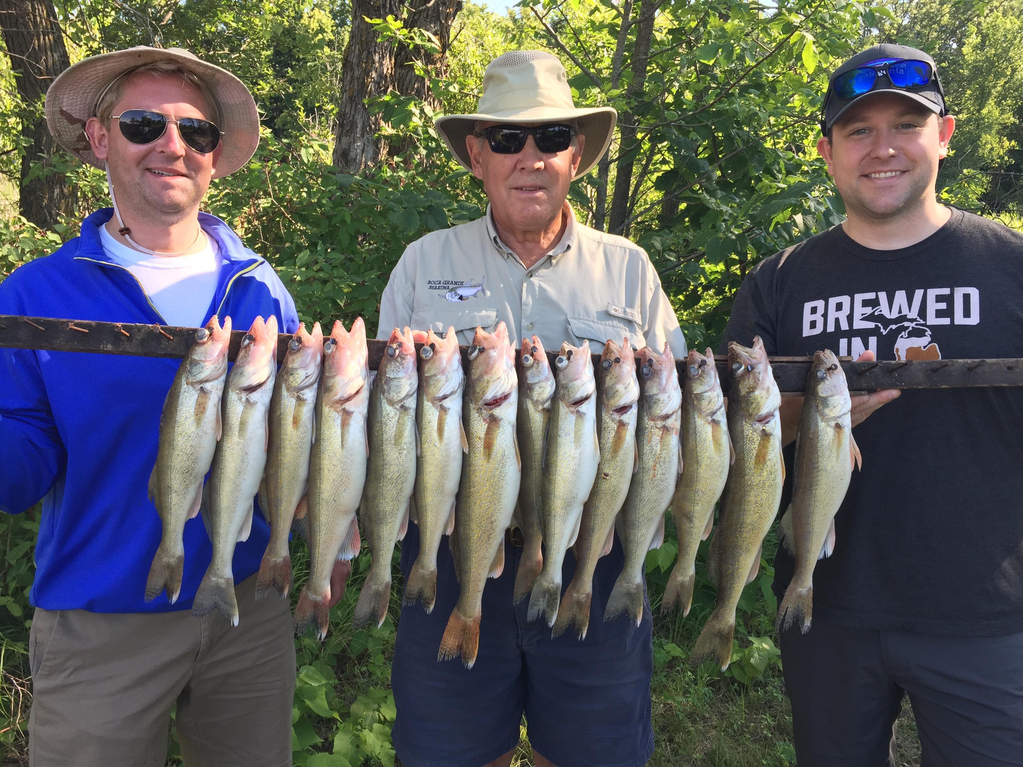 First time walleye fishing and had a helluvatime! Otter Tail Lake, MN