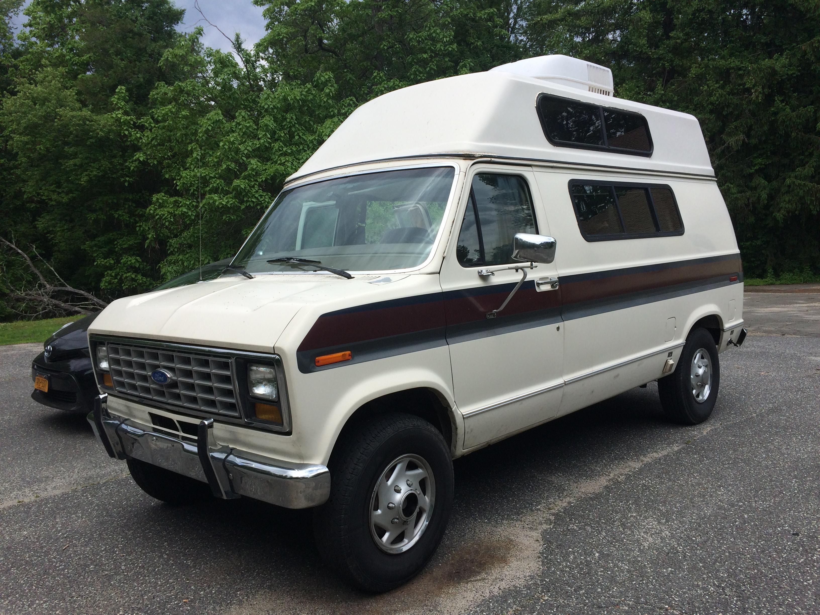 just this camperized 1991 ford econoline E350 into my life