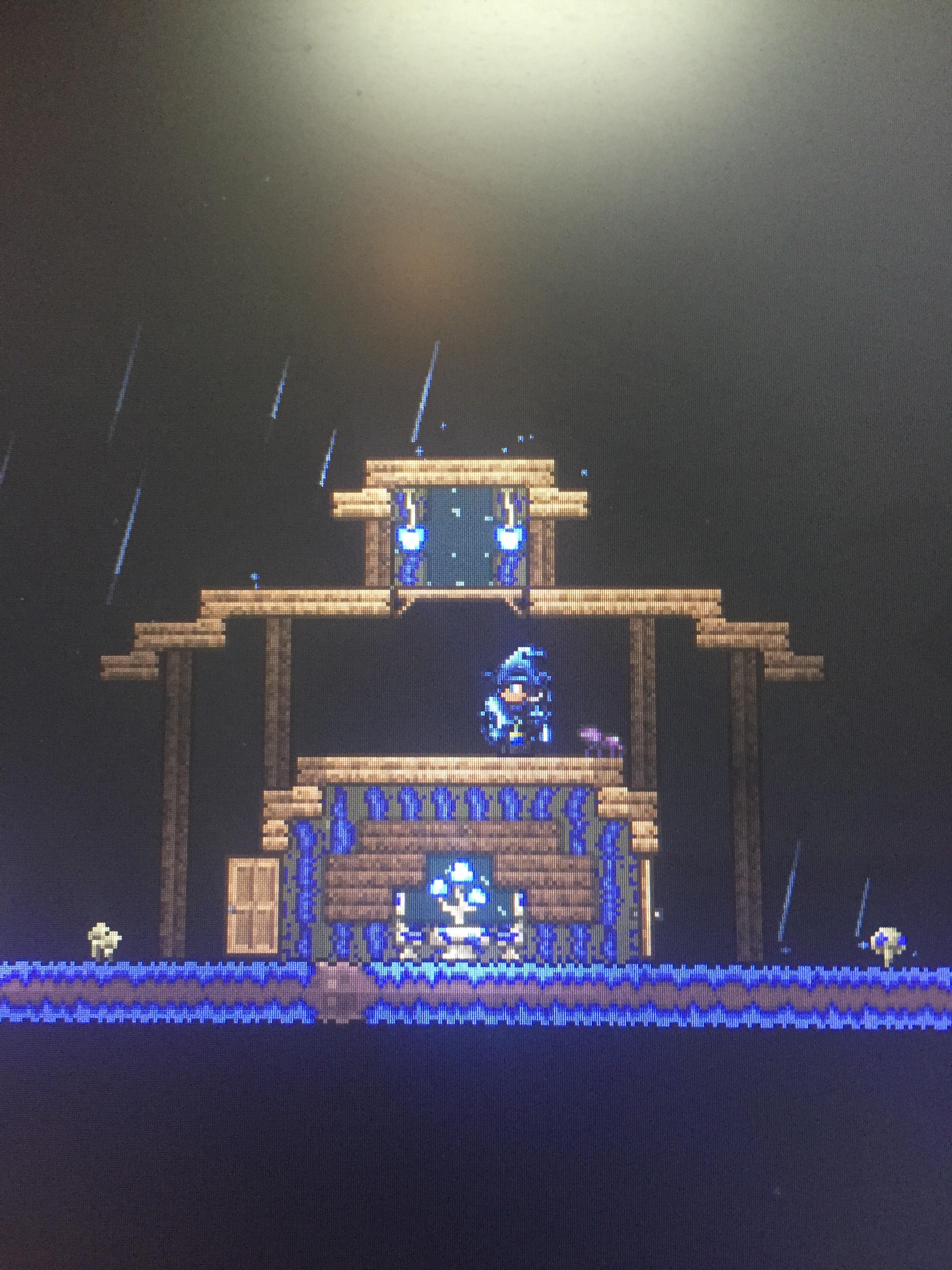 Simple truffle house r/Terraria