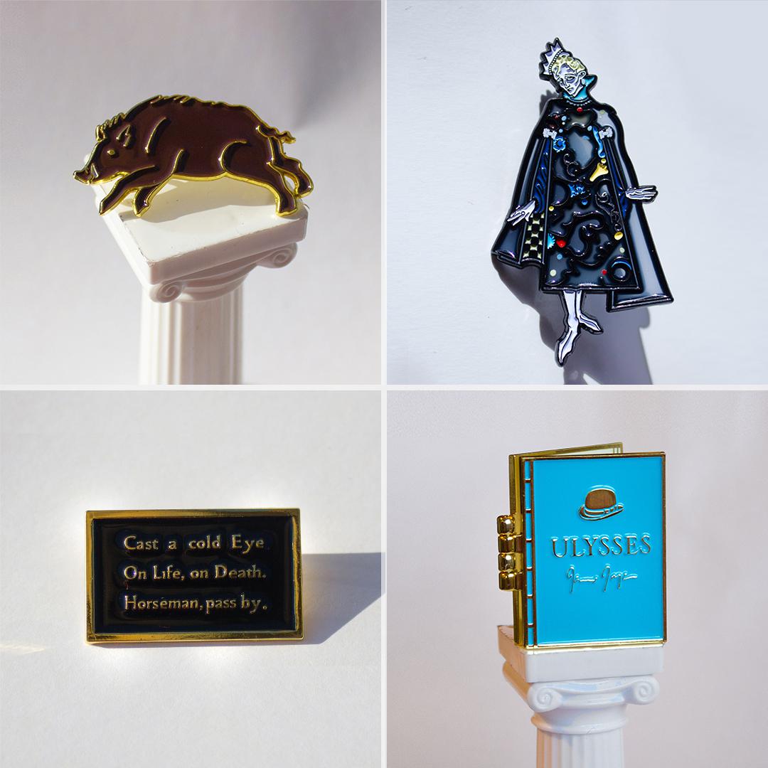 As an art history graduate, it was a delight to design this series of