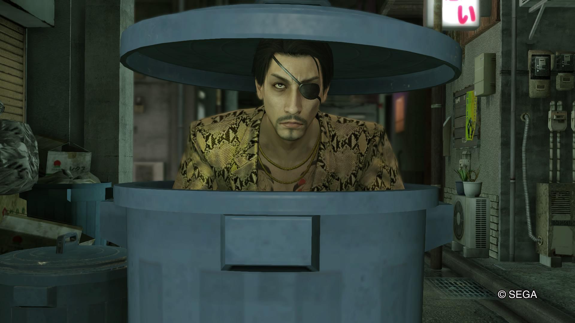 I didn't expect to find him there. I'm really enjoying Yakuza Kiwami