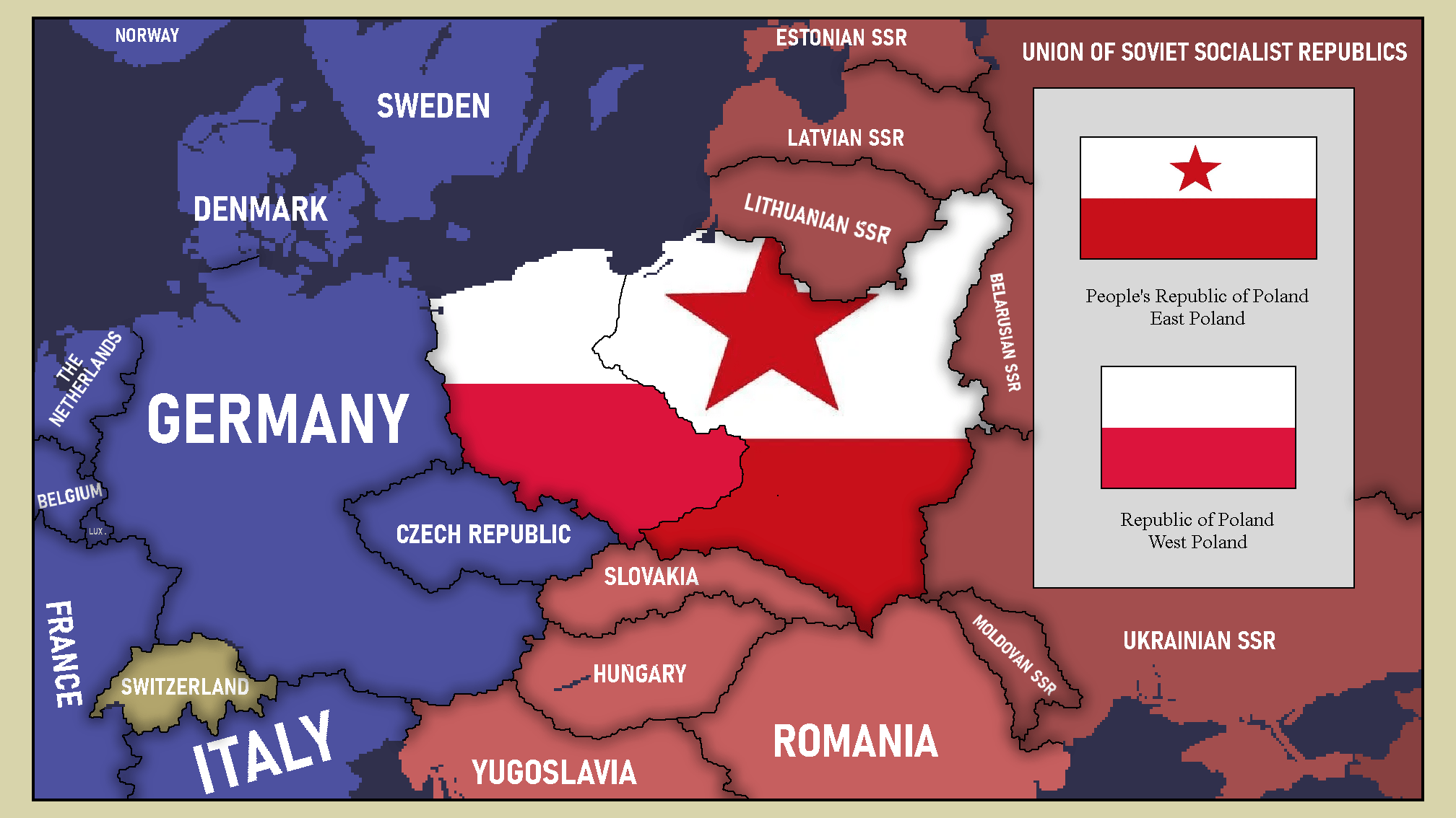 The Polish Divide (1950) What if the Allied Forces were more