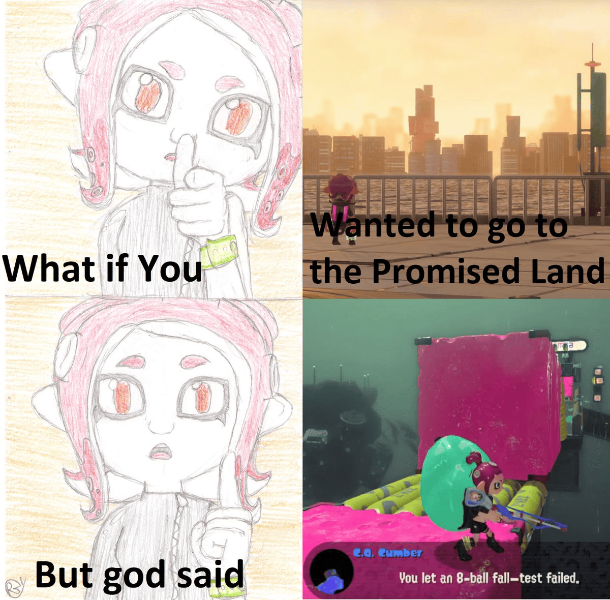 C.Q. Cumber is the Lord. splatoon