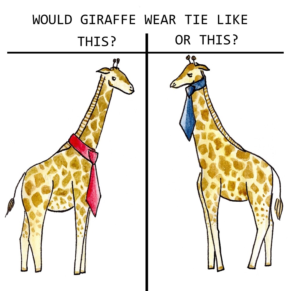 Trying to make people think giraffes exist by engaging them in debate