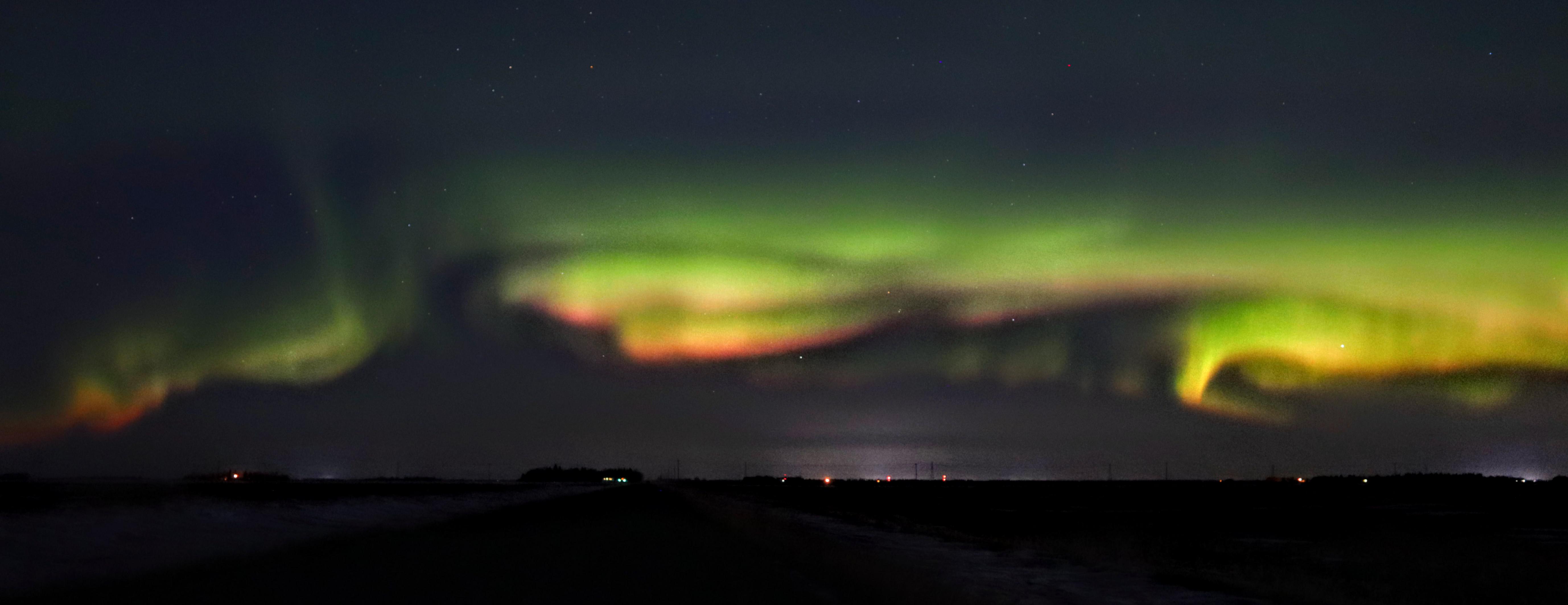 One more from last night. Taken a few miles west of the perimeter just