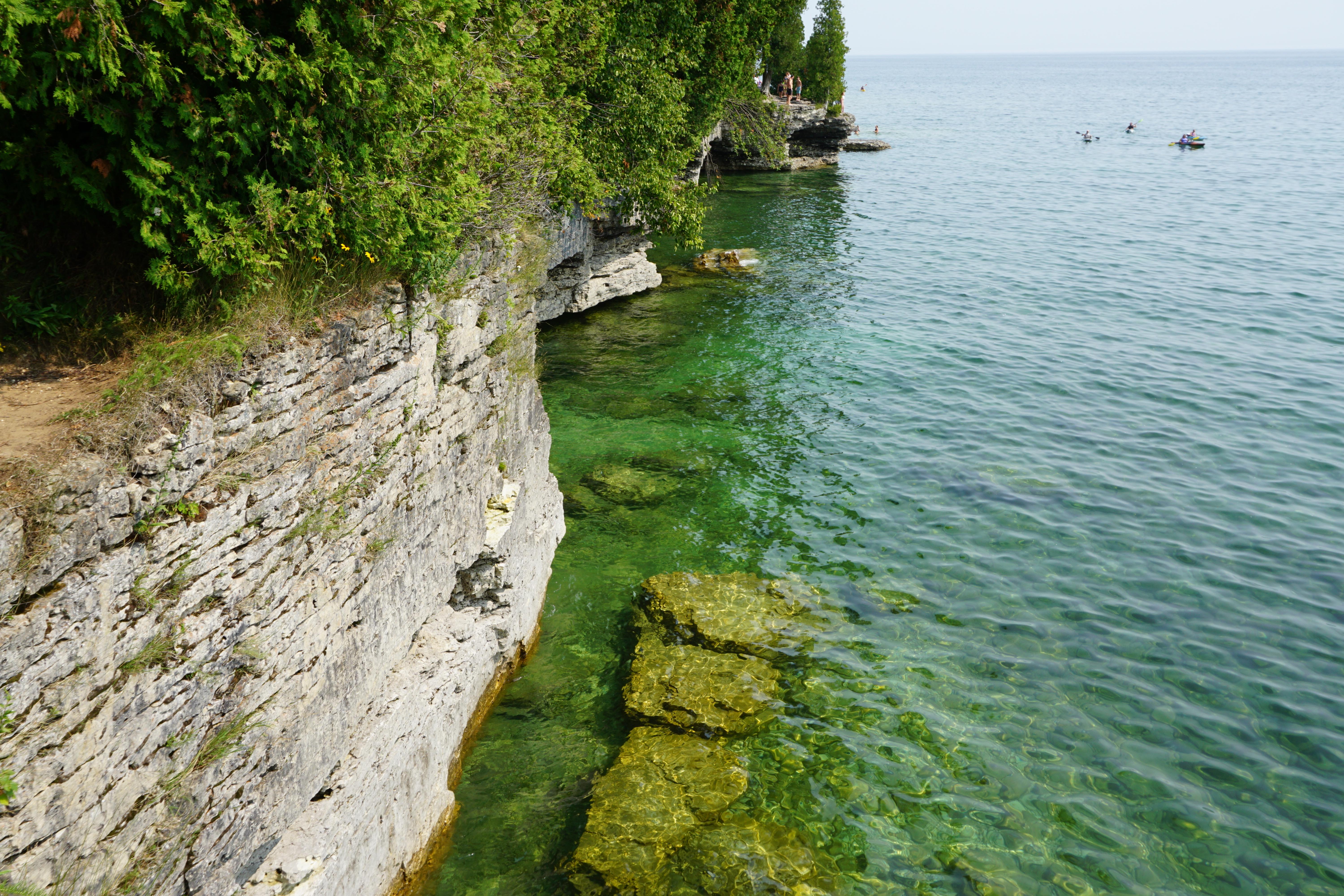 Cave Point County Park, Door County, WI r/GreatLakesPics