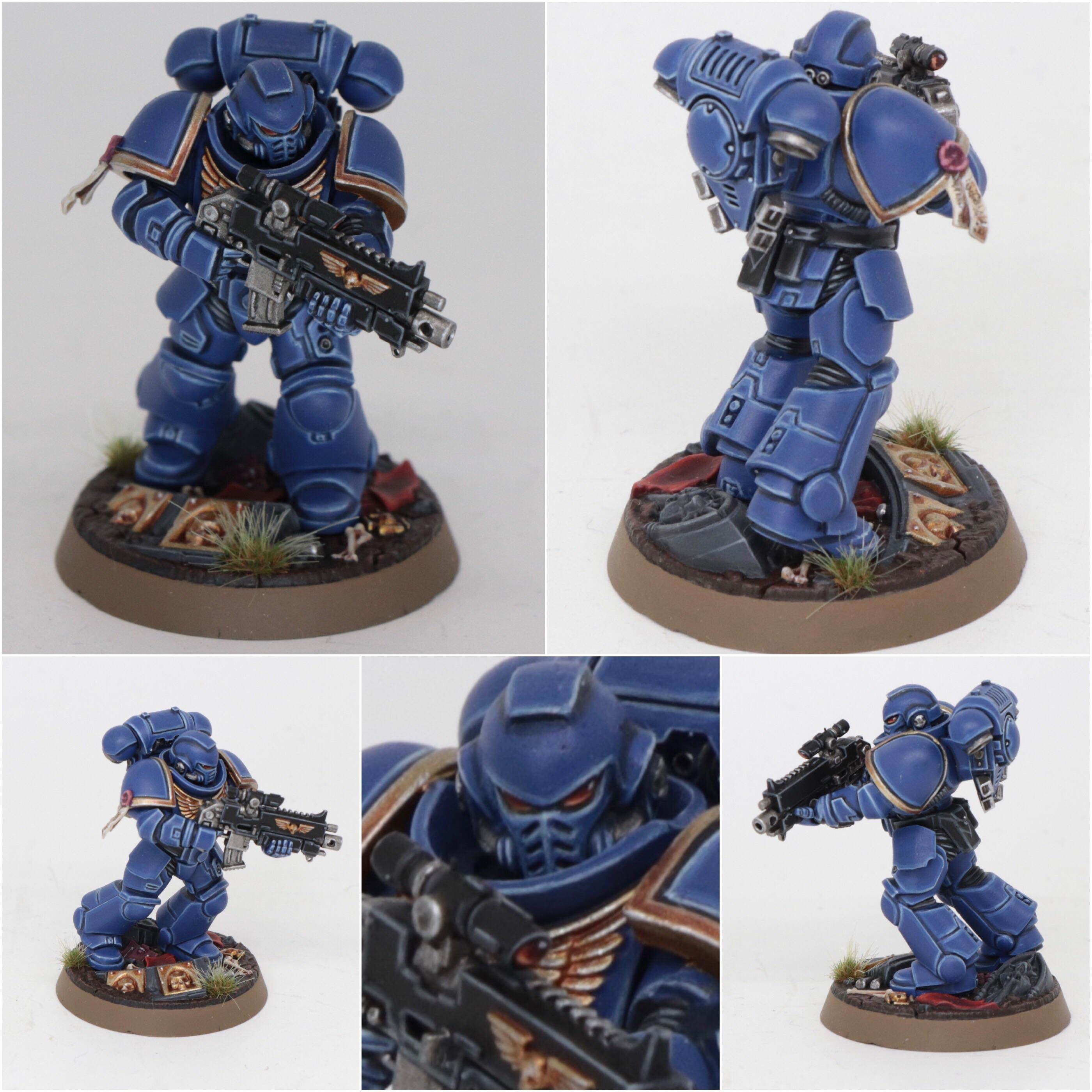 ‘Eavy Metal style Primaris r/minipainting