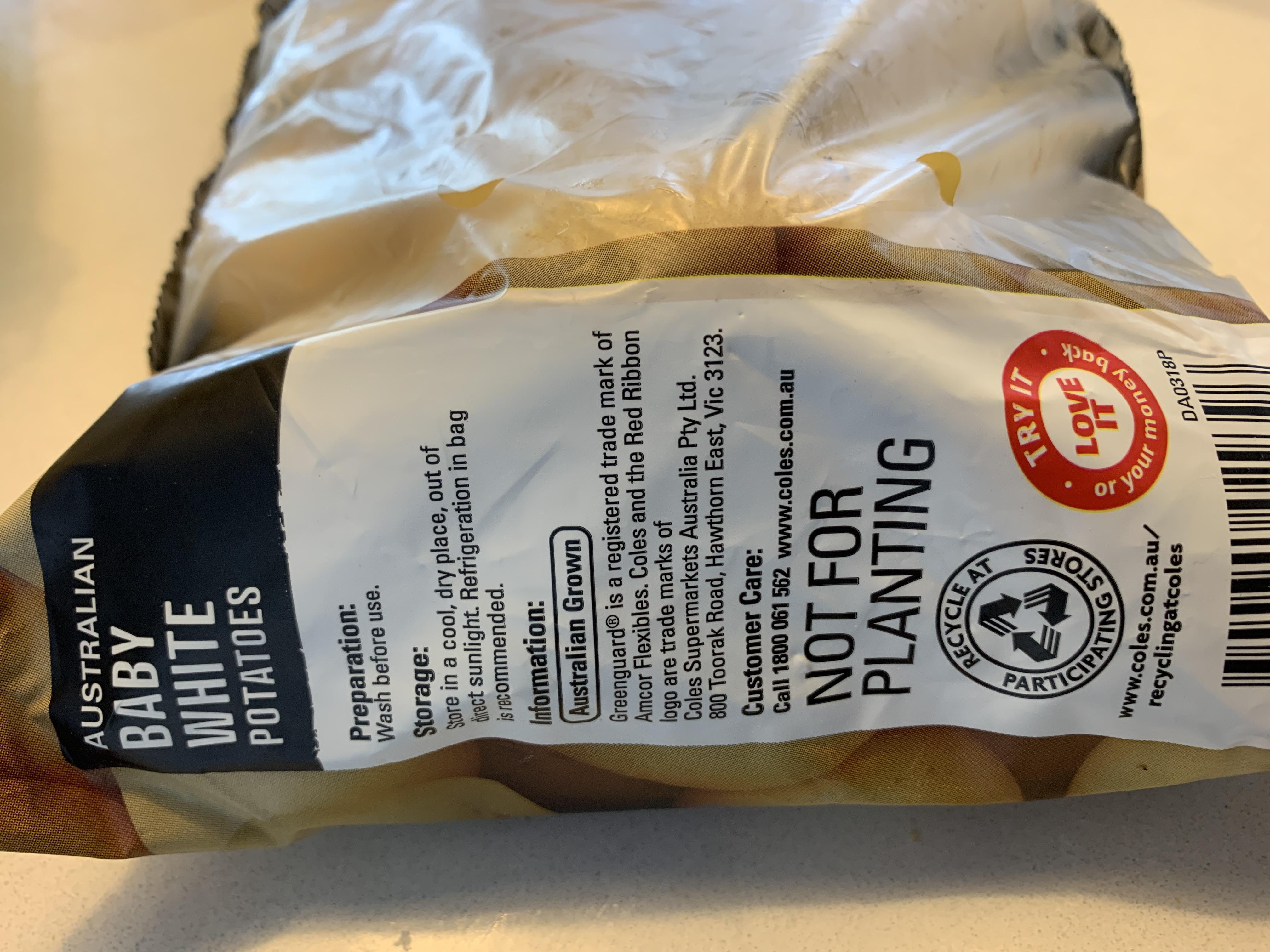 Why can’t you plant shop bought potatoes? r/GardeningAustralia