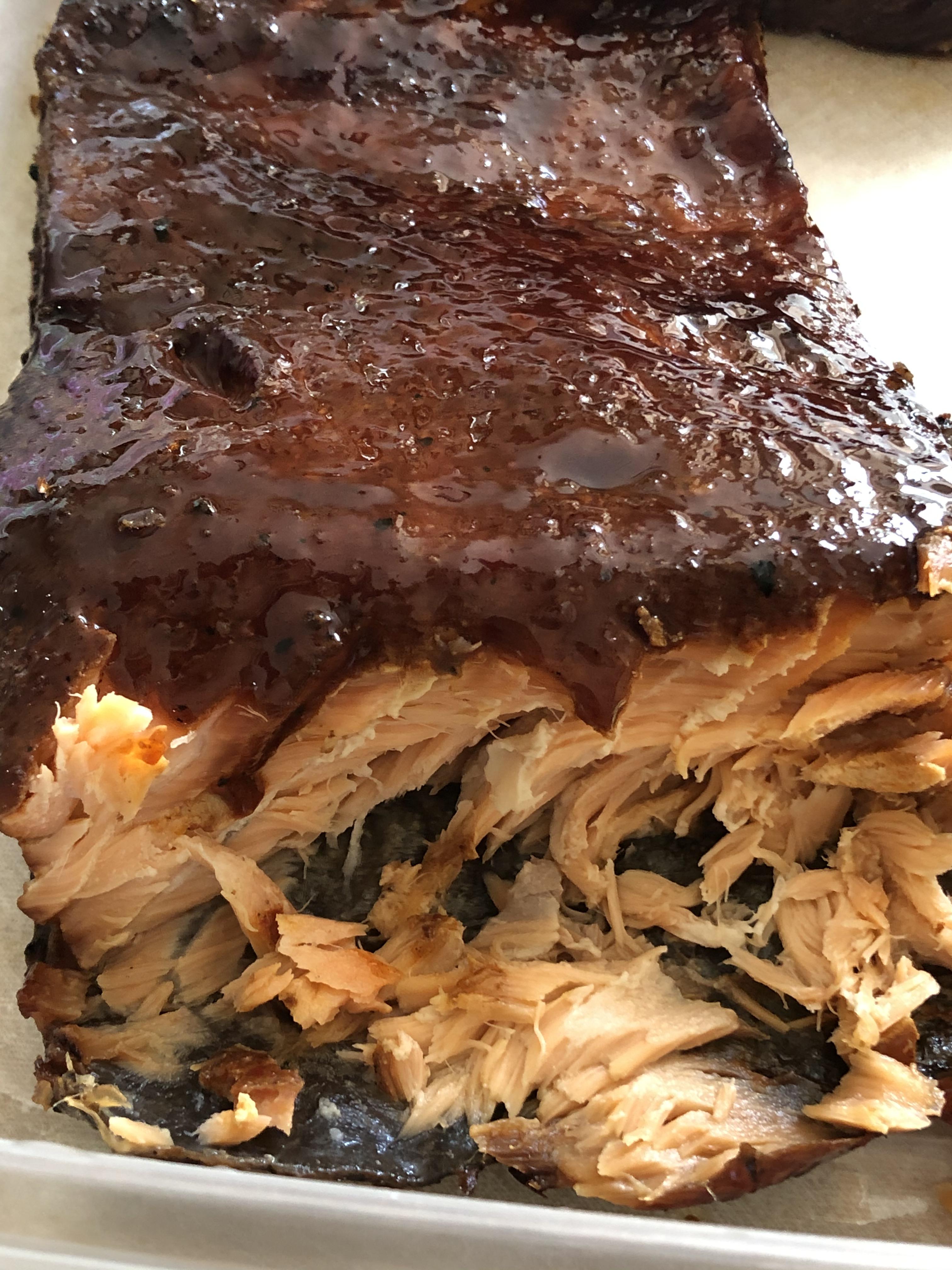 Smoked salmon from er smoky mountain grill r/BBQ