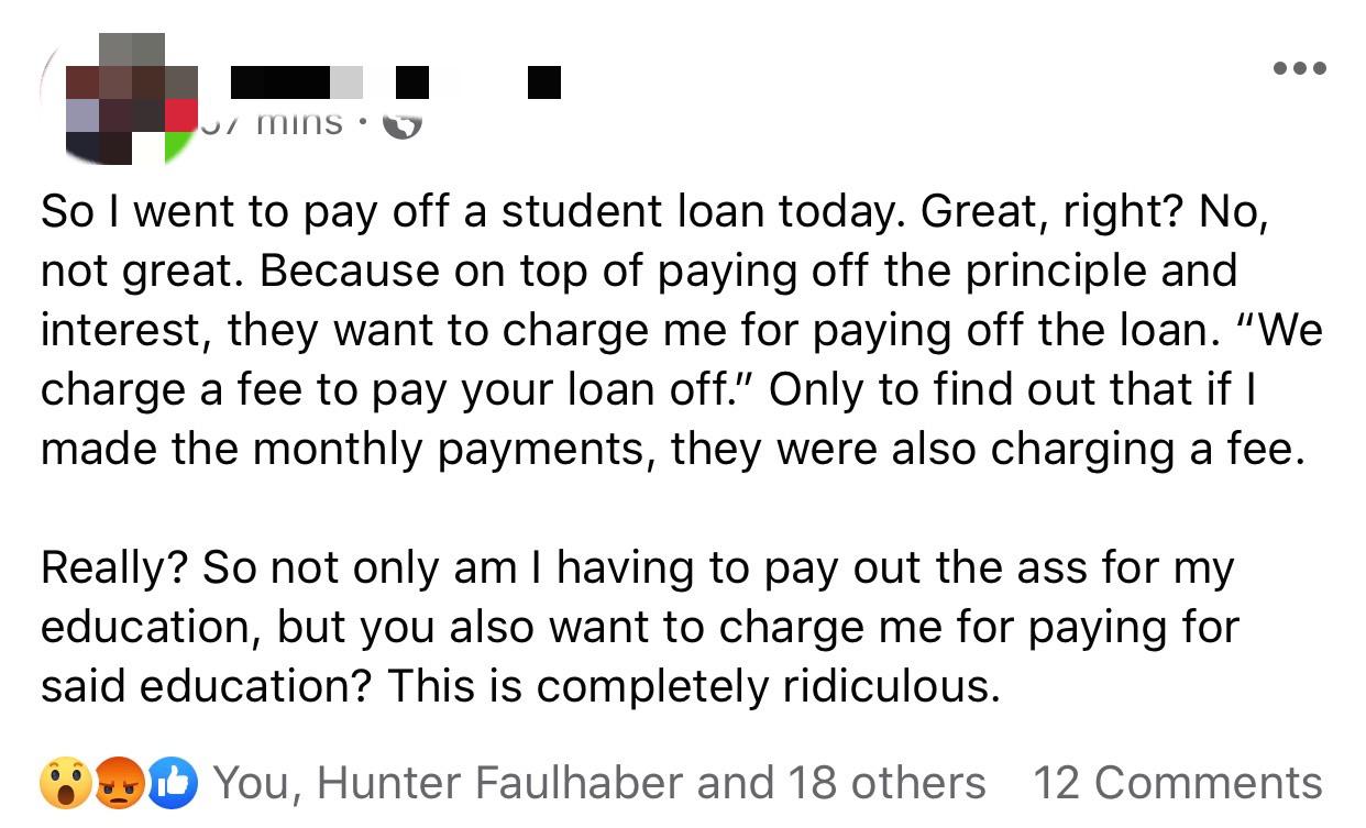 It’s a rigged game studentloandefaulters