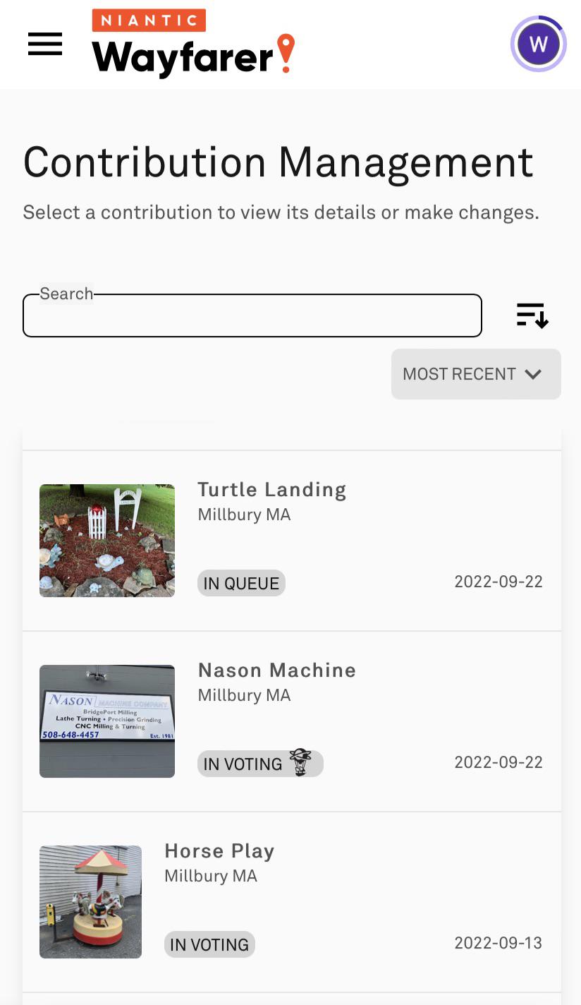 Any idea why the Niantic logo is next to ‘In Voting’ on Nason Machine