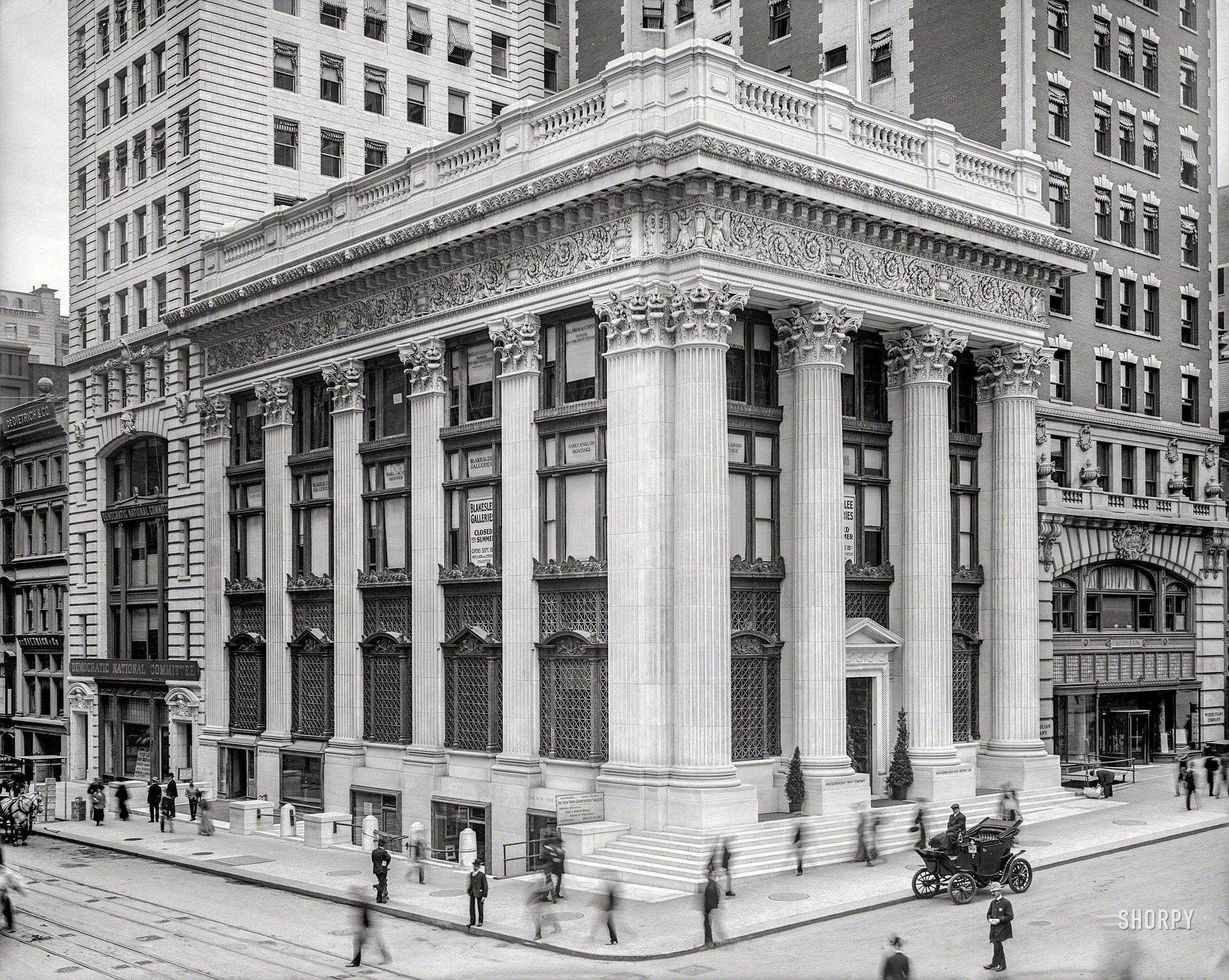 Knickerbocker Trust Company Building, Fifth Avenue and 34th Street. New