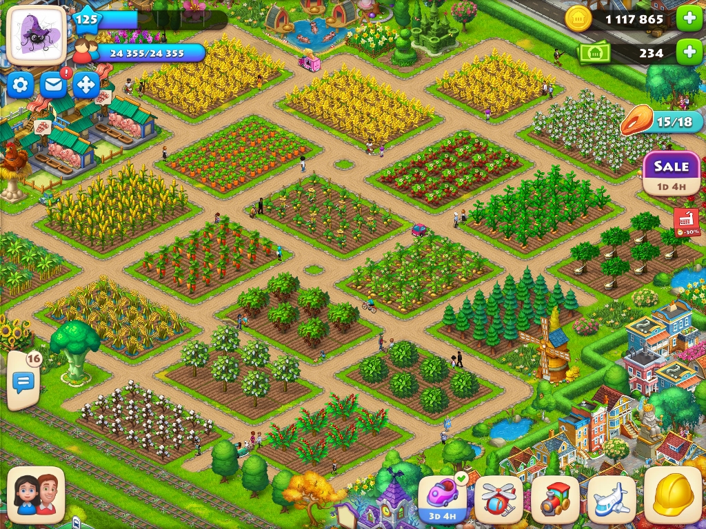Hear is how I designed my crop fields, how have you planted your crops