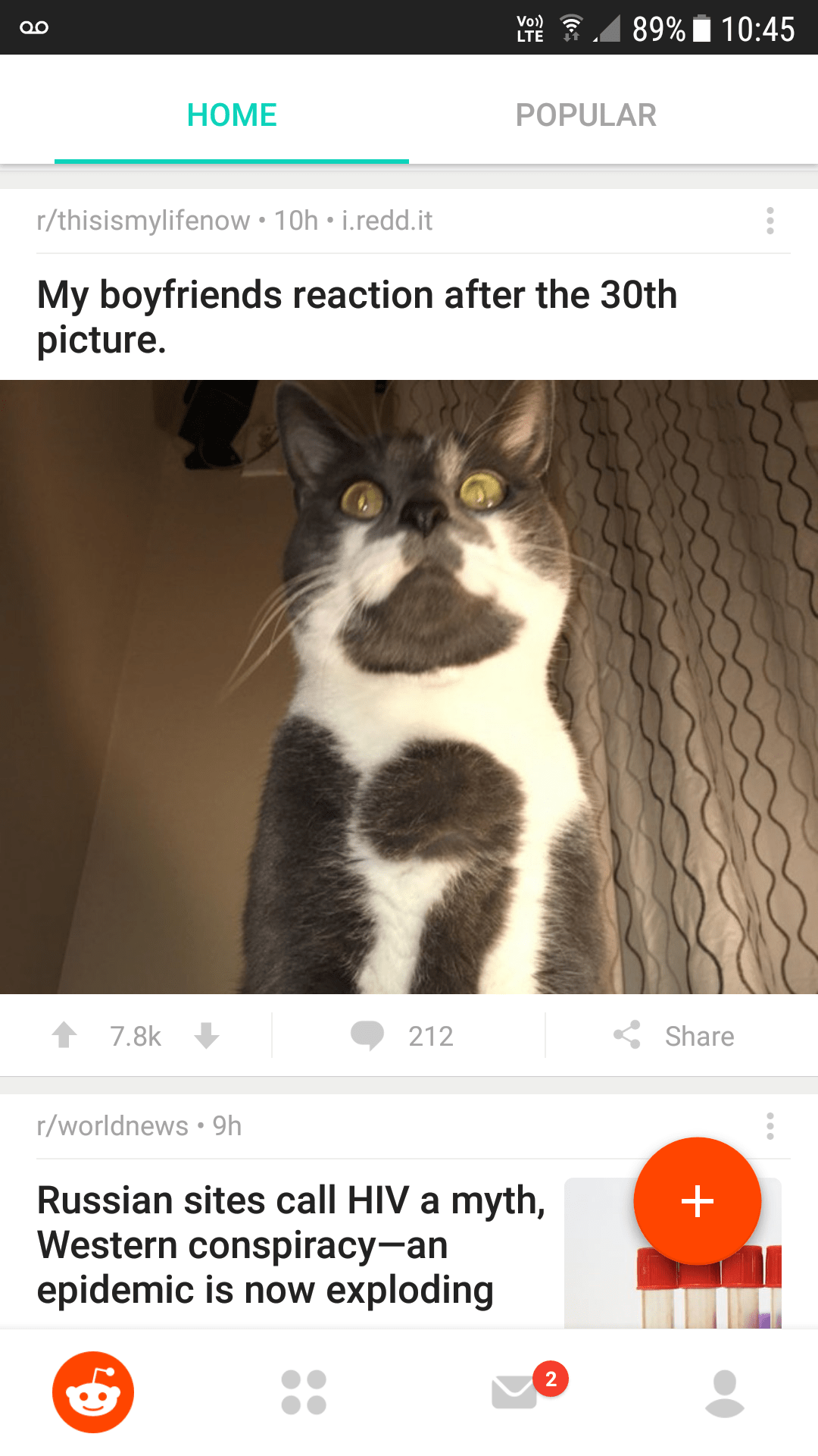 My reddit app is mixing up the pictures and text on my phone. r/mildlyinteresting