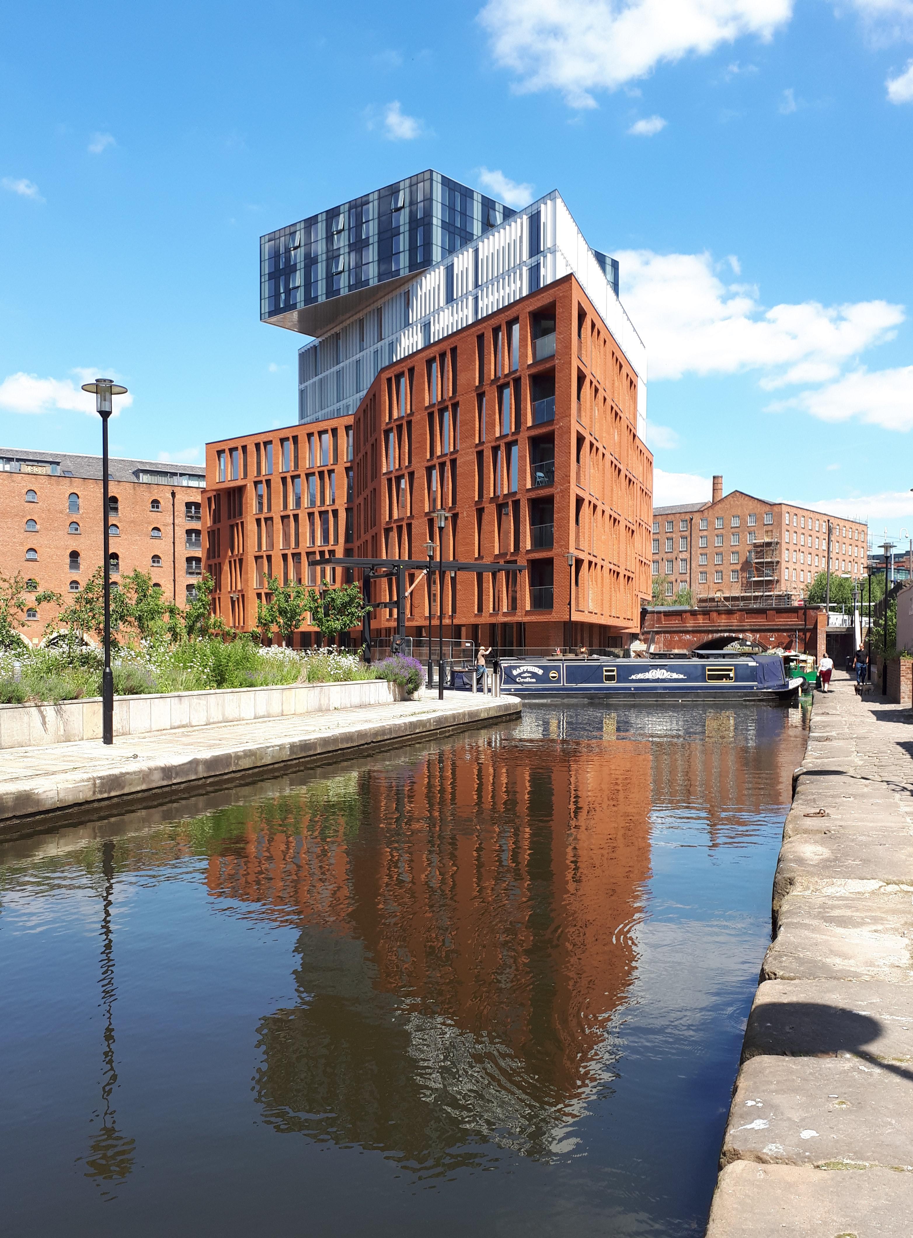 Burlington House from the Canal Side r/manchester