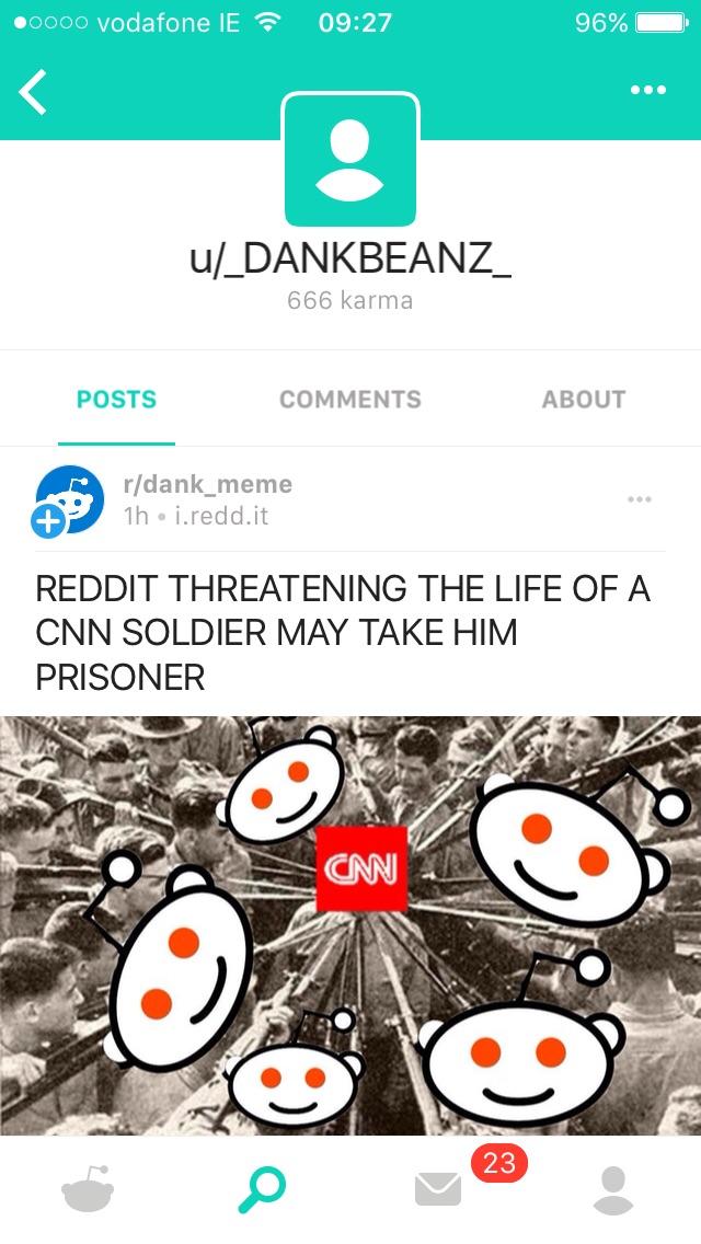 Yo this man has 666 karma what does this mean for the meme