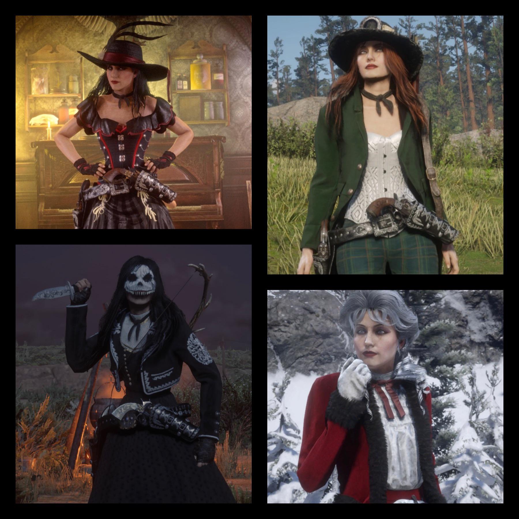 One of my favorite things to do in Red Dead is dress my character