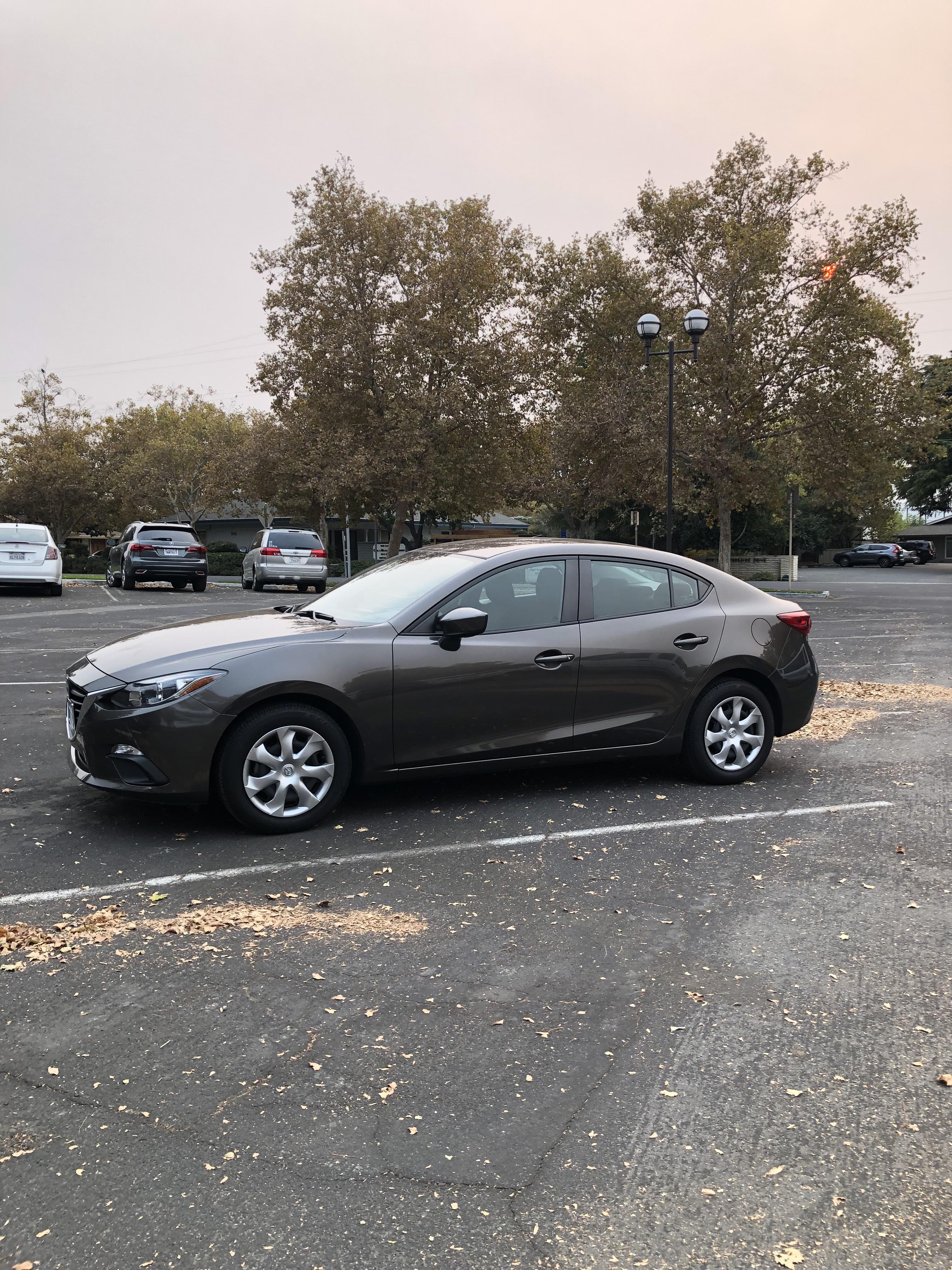 Went from a ‘95 Camry to a ‘15 MZ3. Her name is Clyde ) r/mazda3