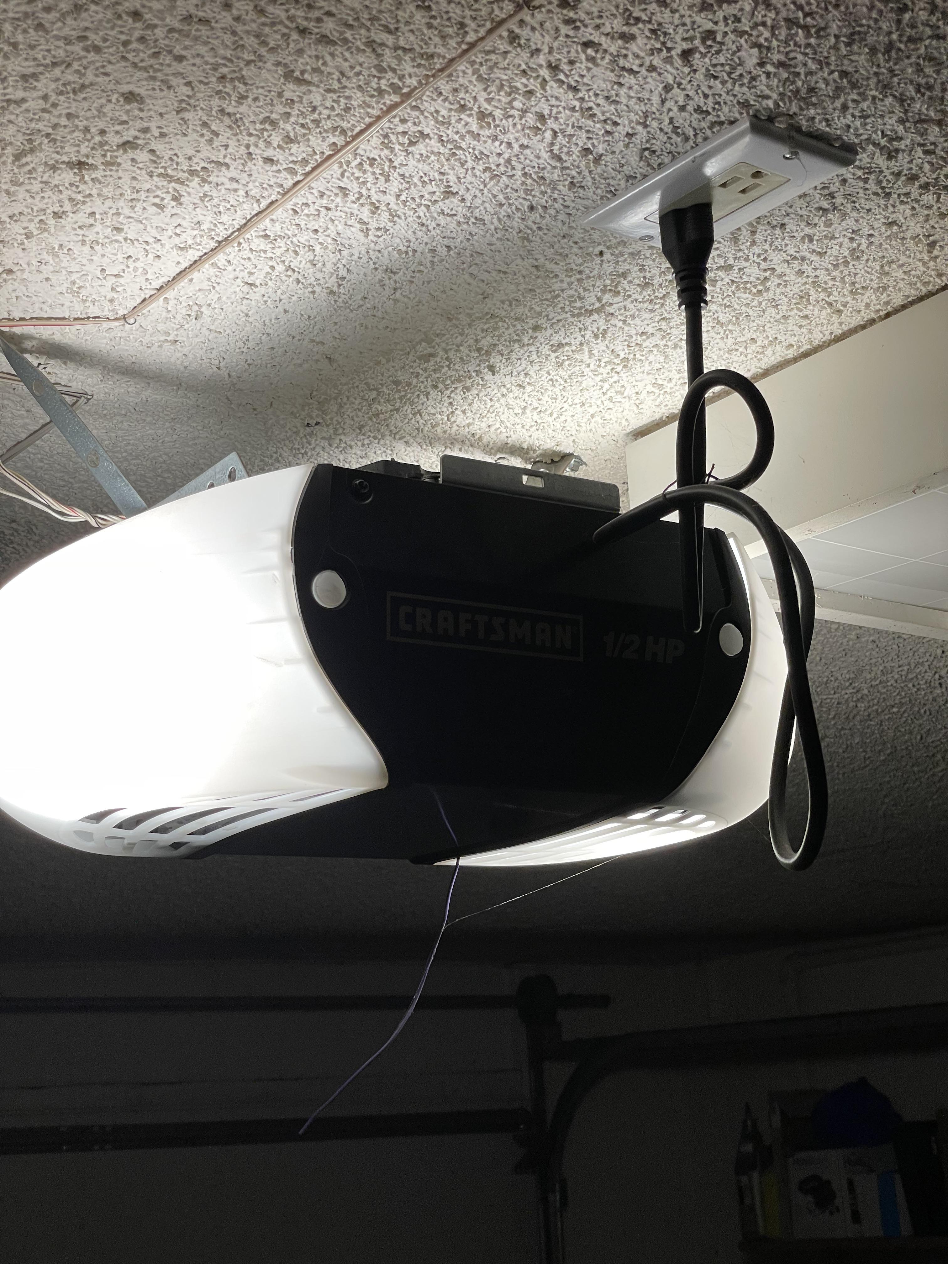 Garage door opens about 6 inches, then closes, then opens again 6