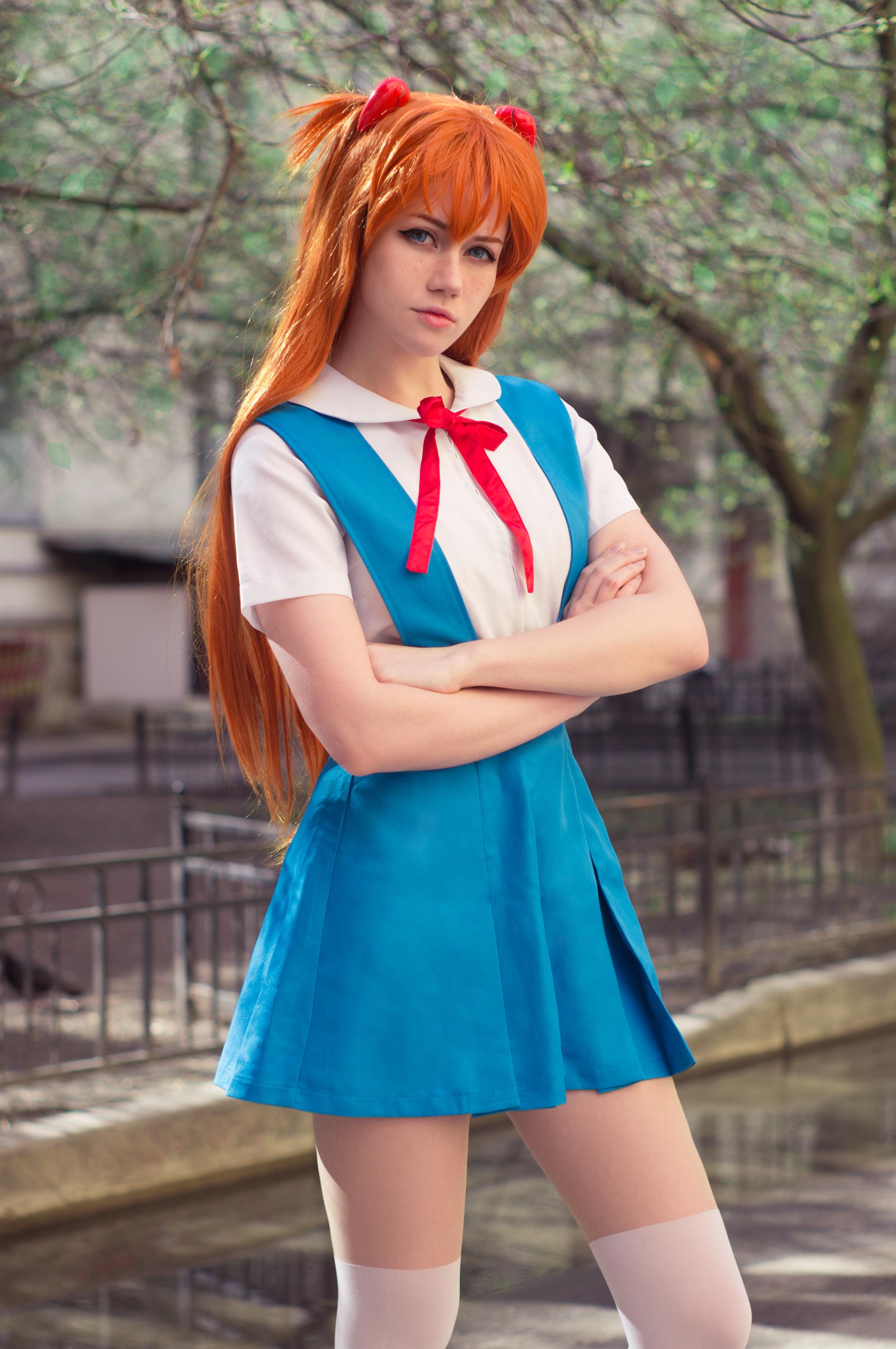 [Self] My Asuka Langley cosplay : evangelion