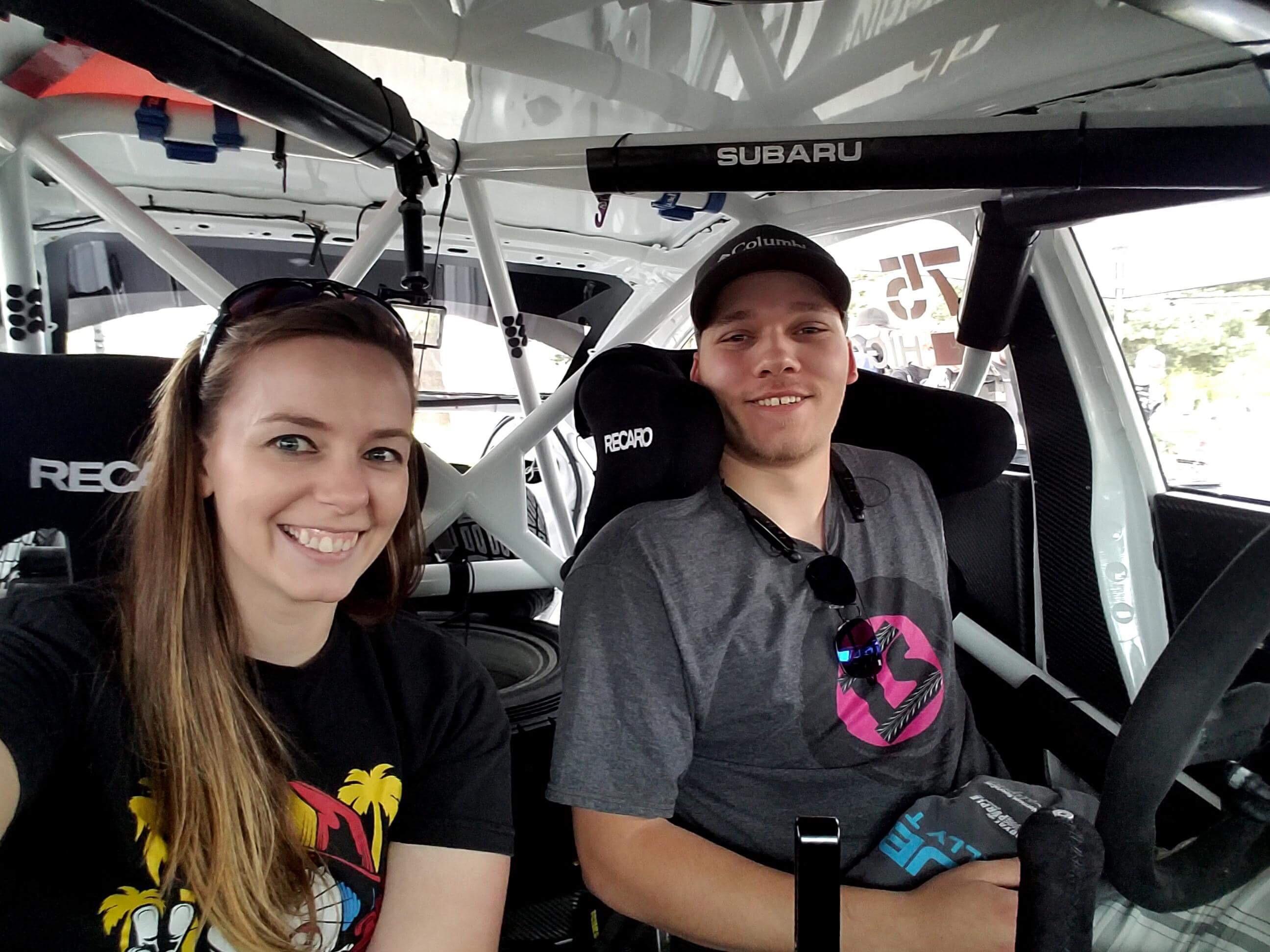 I was ordered into Higgins car so they could take some measurements