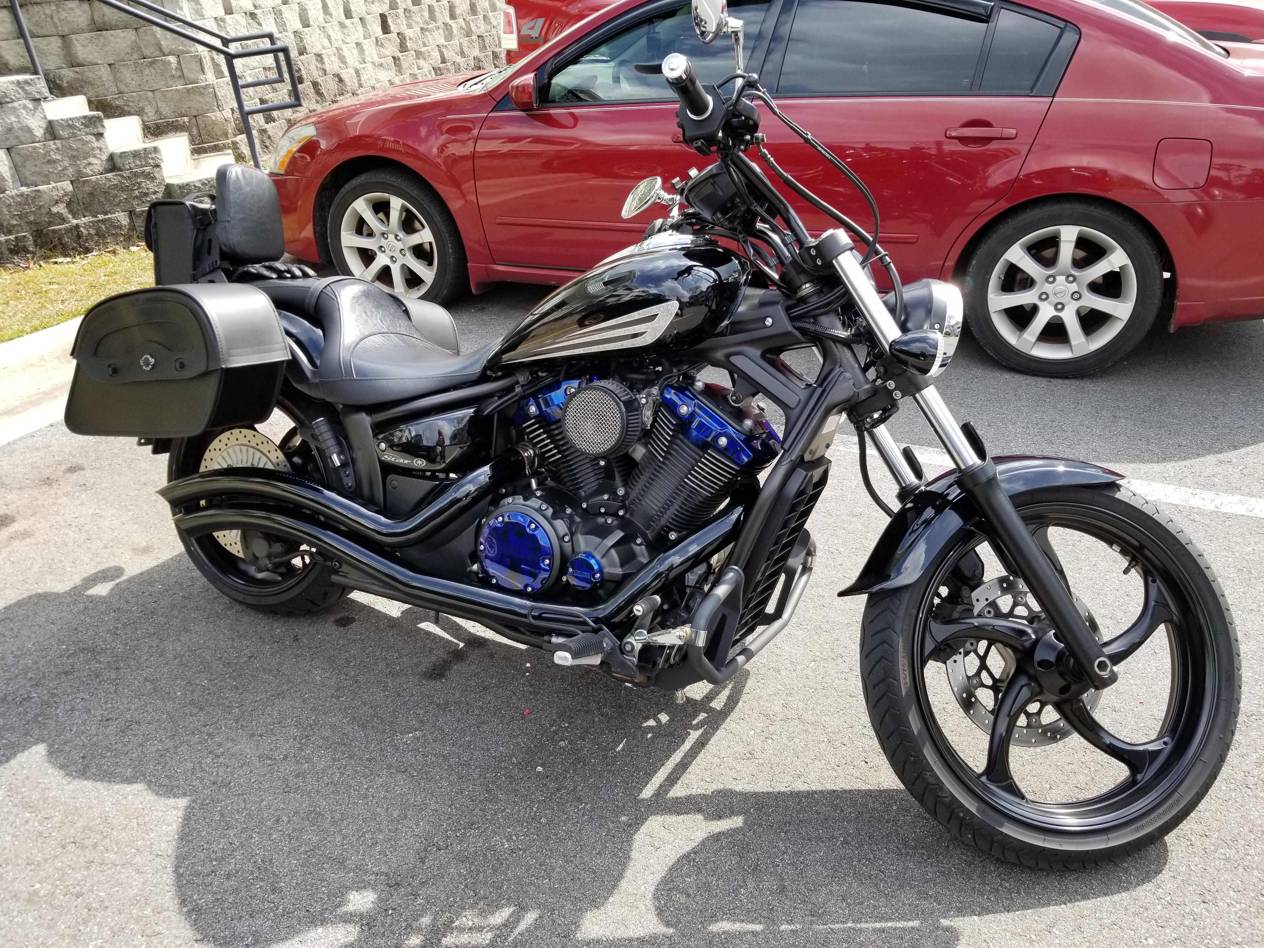 Yamaha Stryker Custom Paint