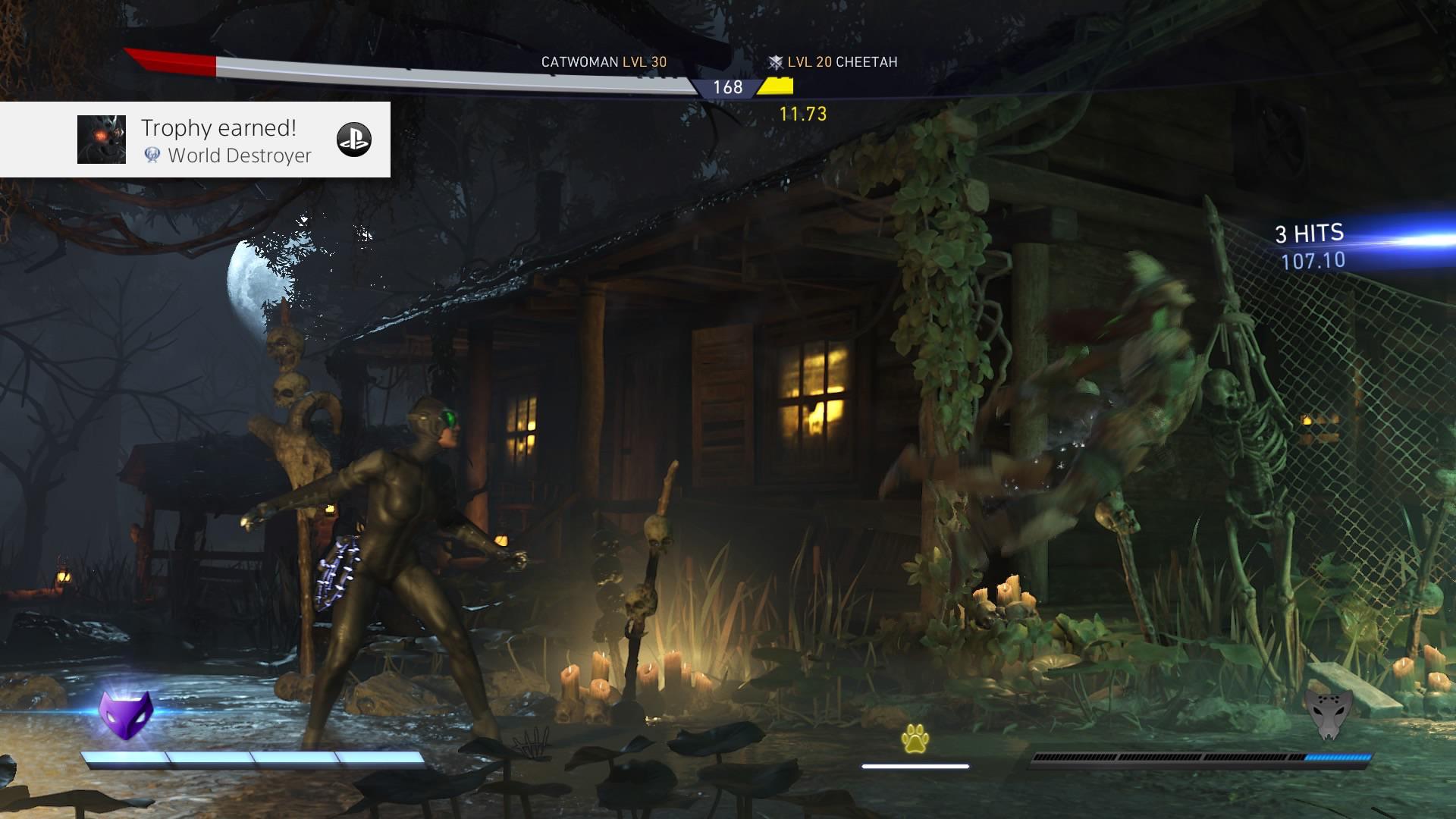 [Injustice 2] After 107 in game hours, getting all but one cat woman