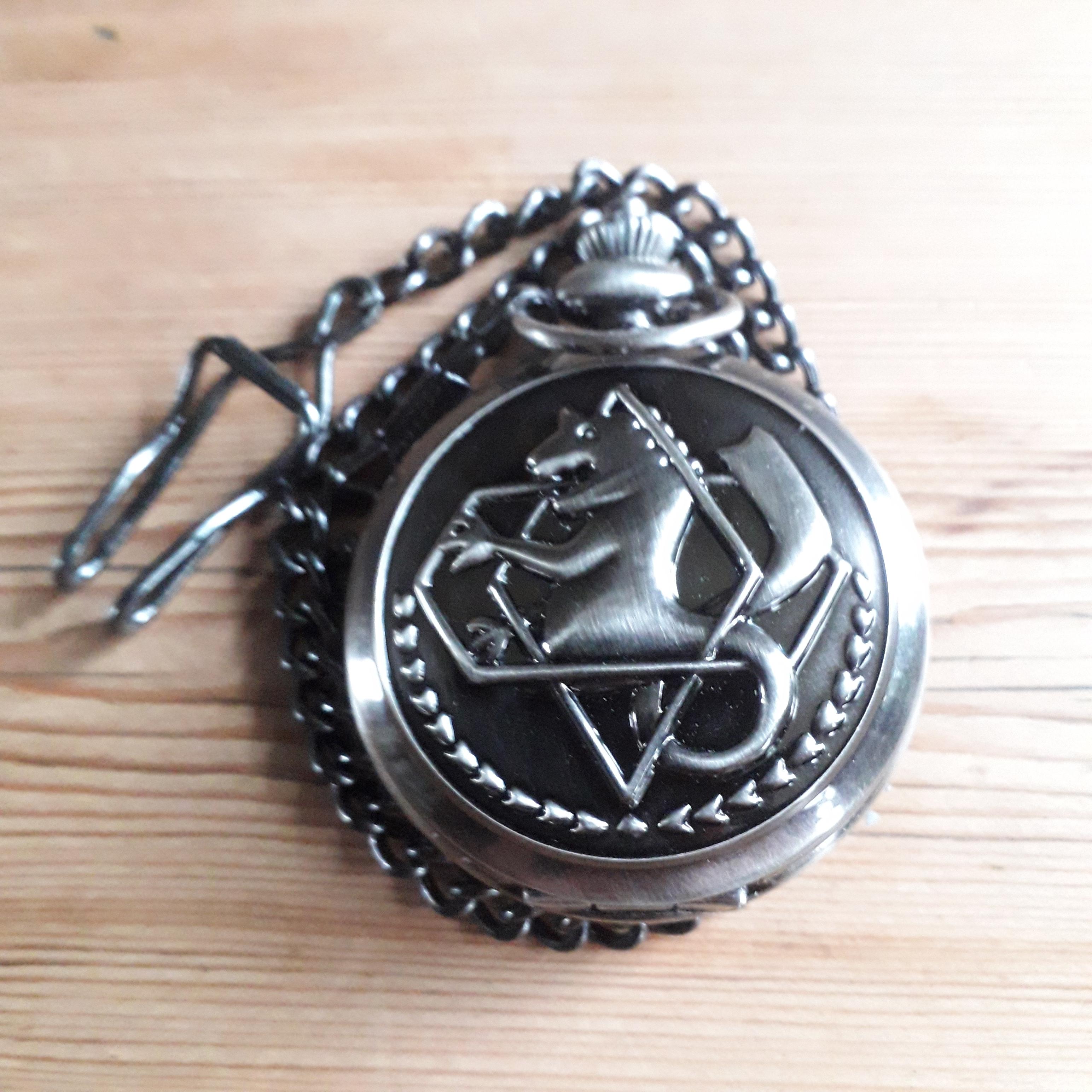 State Alchemist Pocket Watch arrived today. Coincidentally, Edward