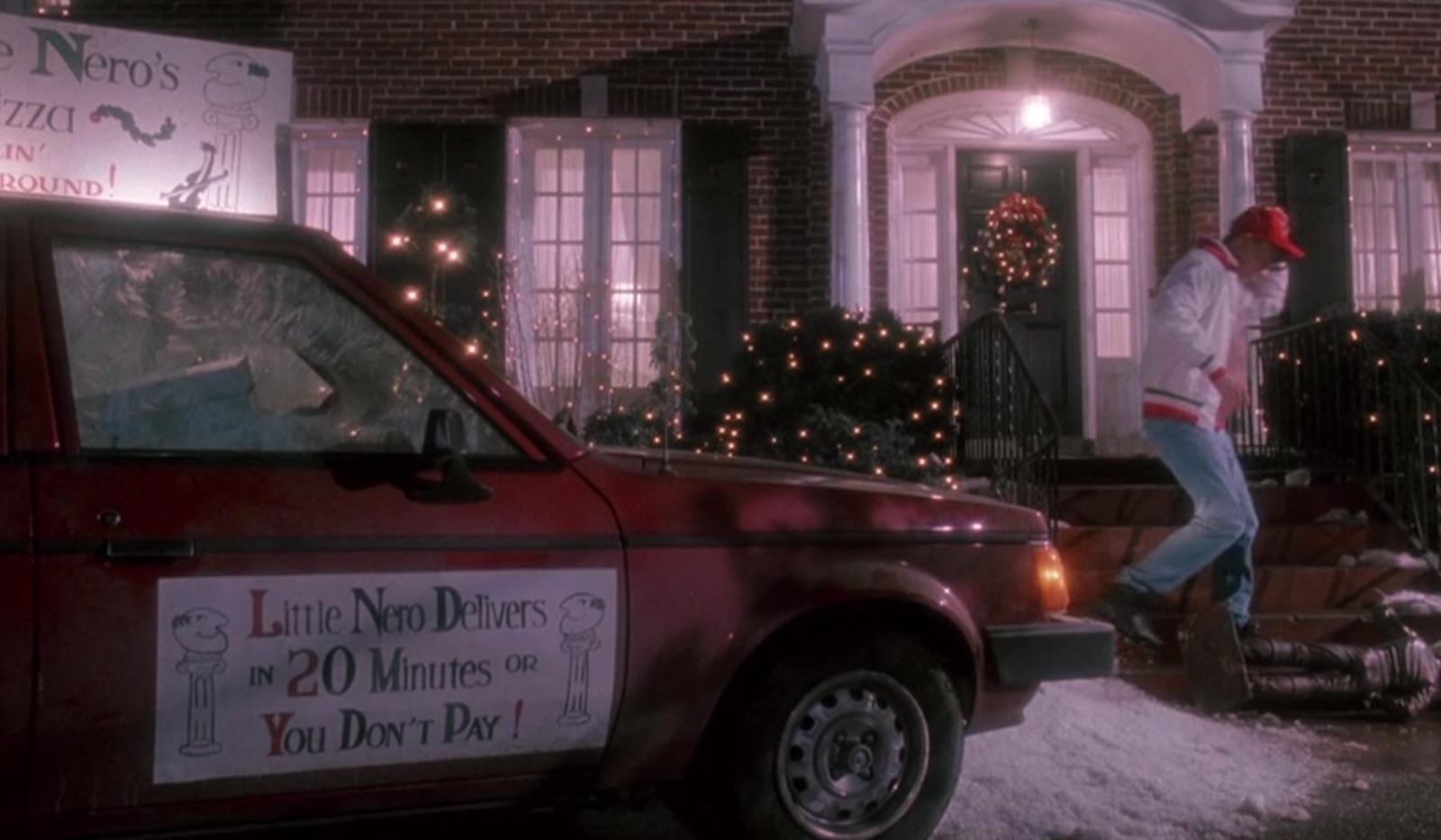In Home Alone (1990) the pizzeria the McAllisters order from, “Little