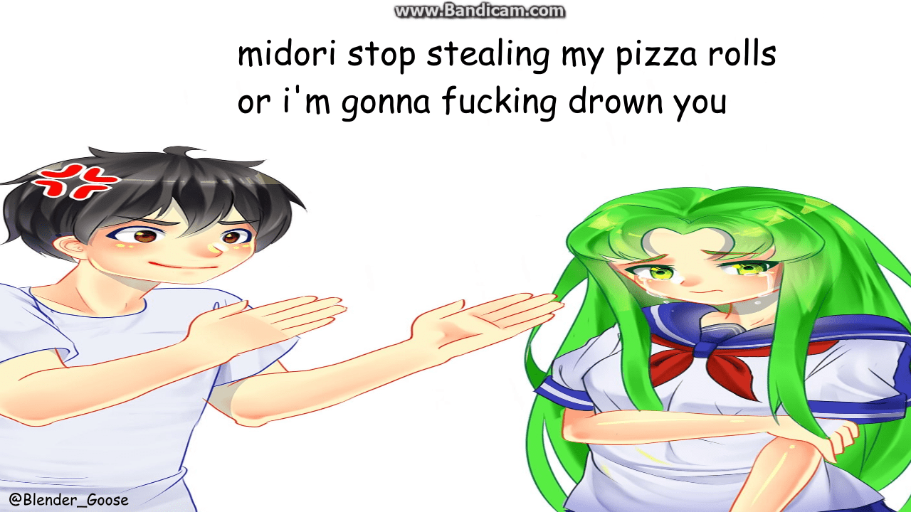 i think i just made the most accurate yandere dev meme