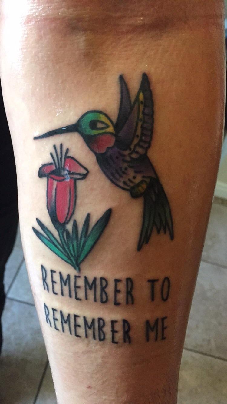 Wilco Hummingbird Tattoo by Ben Martinez Good Times, SLC