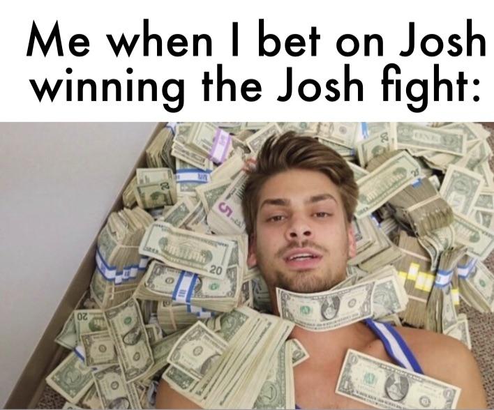 Josh is definitely winning this one r/MrBeast