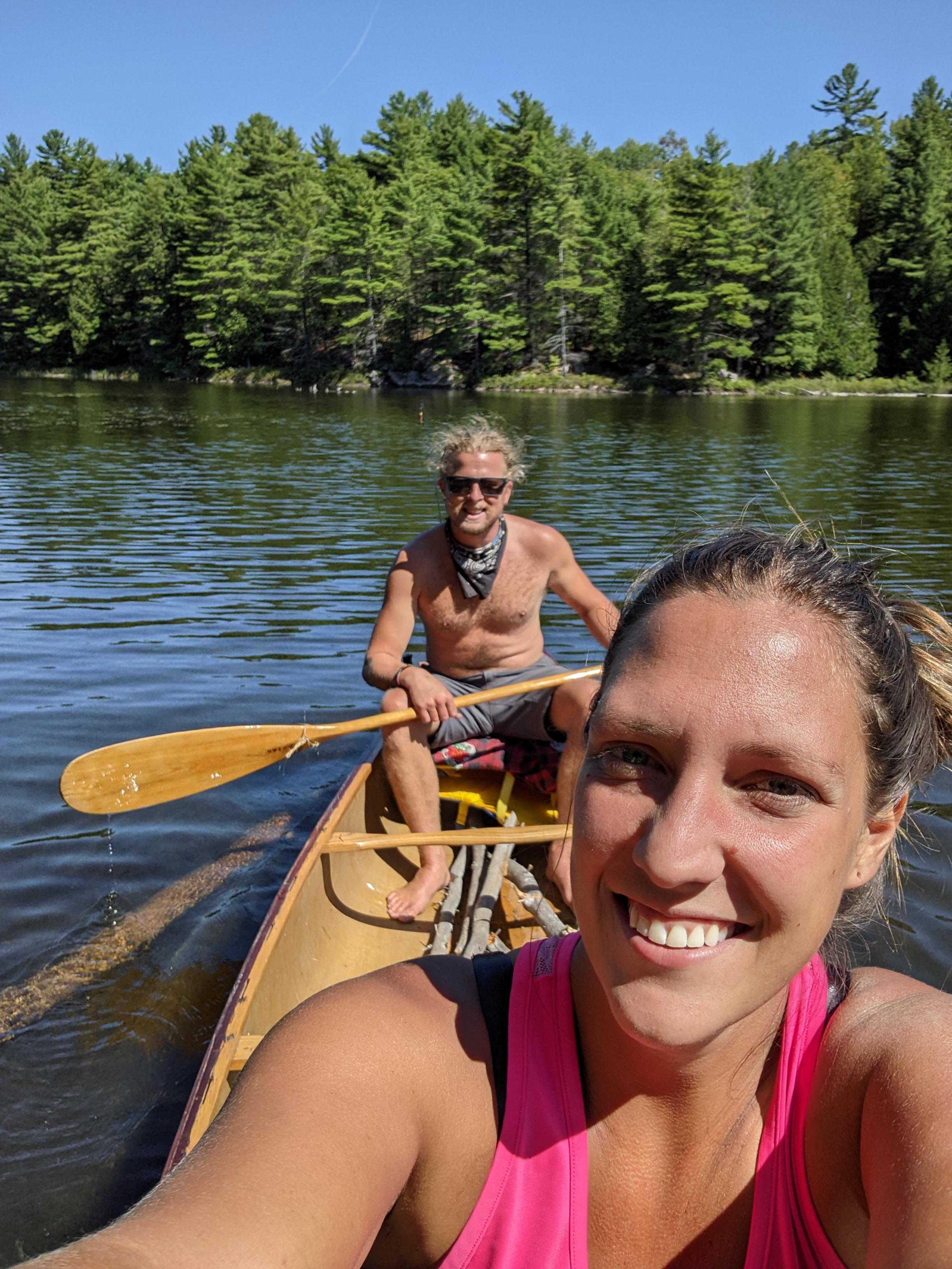 Redhorse Lake, North Frontenac, Ontario. weekend trip with the wife in