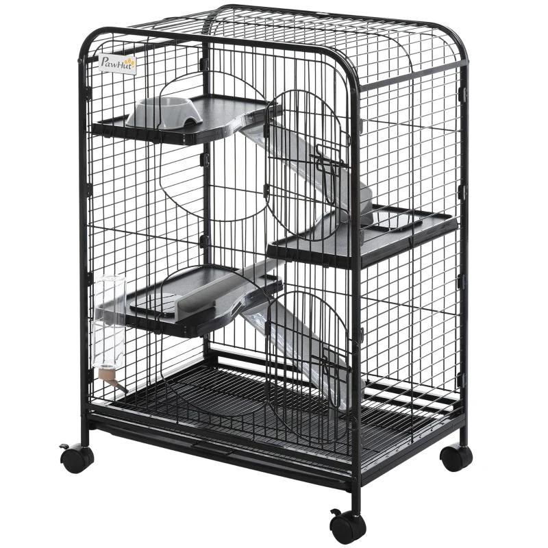 Is this rat cage big enough? It's 64 x 43,5 x 93cm and i'm planning to