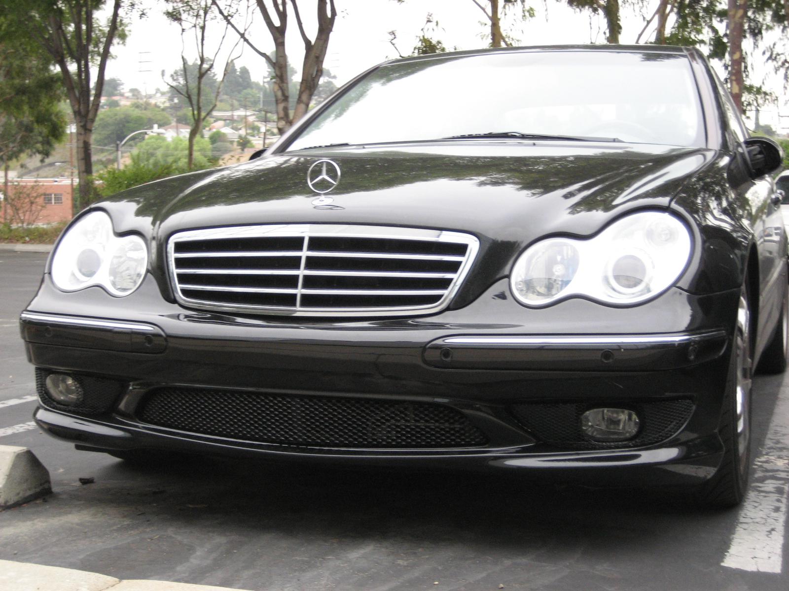 AMG Front Bumper W203 OEM Retrofit mercedes_benz