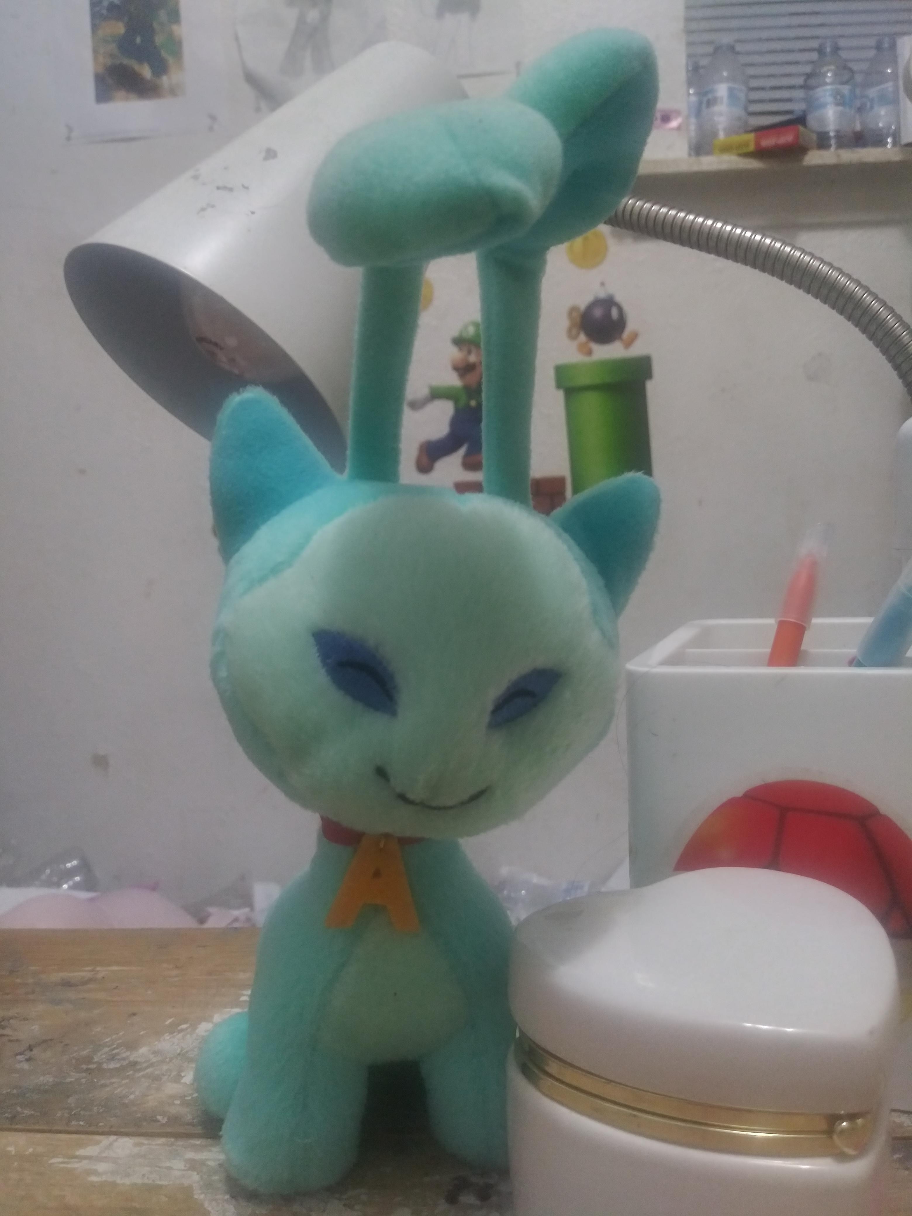 Finally got my blue aisha plush from amazon💖 r/neopets