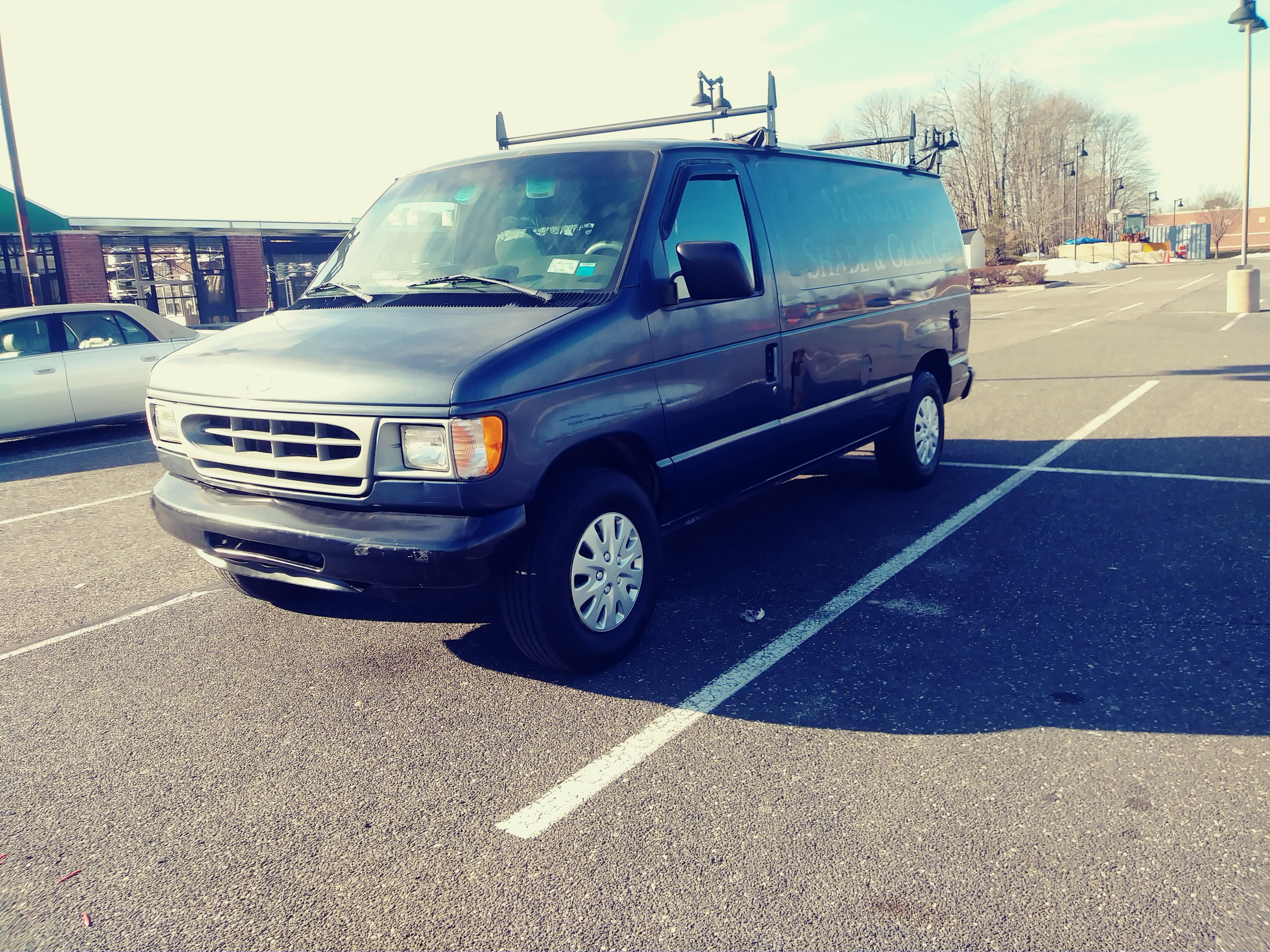 1999 E250 camper New York City vandwelling