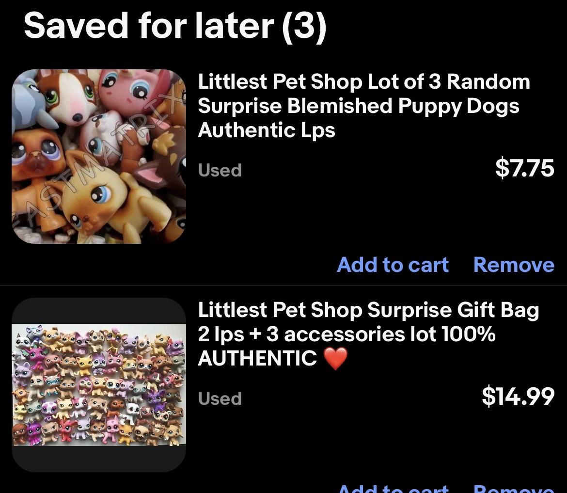 Old Lps ebay listings 😔