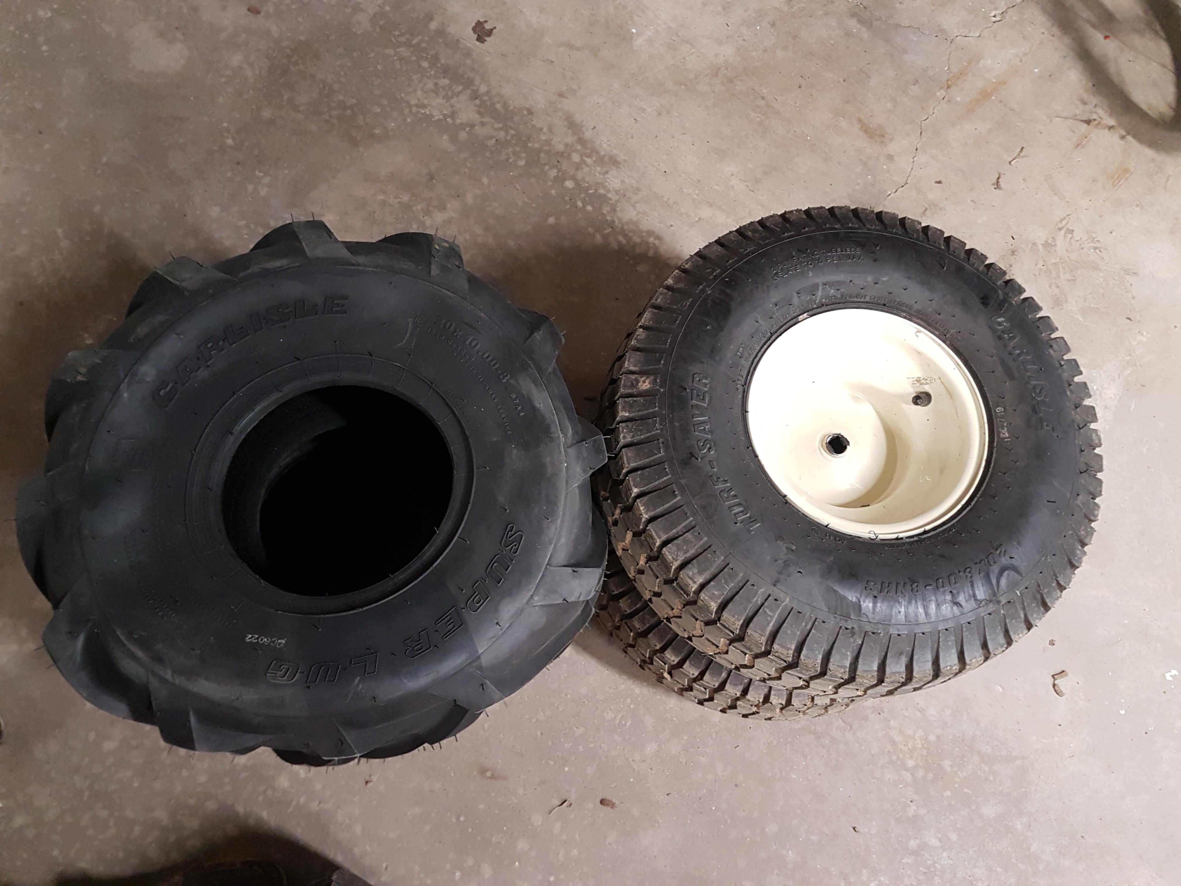 Looking to get tires swapped around. Where's a place in lower Sackville that deals with lawn